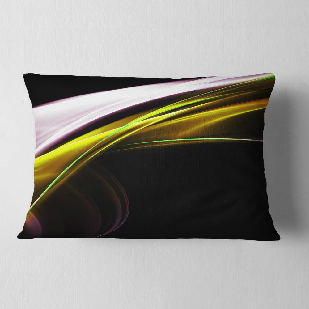 Designart CU7917-12-20 12-in x 20-in White Indoor Decorative Pillow