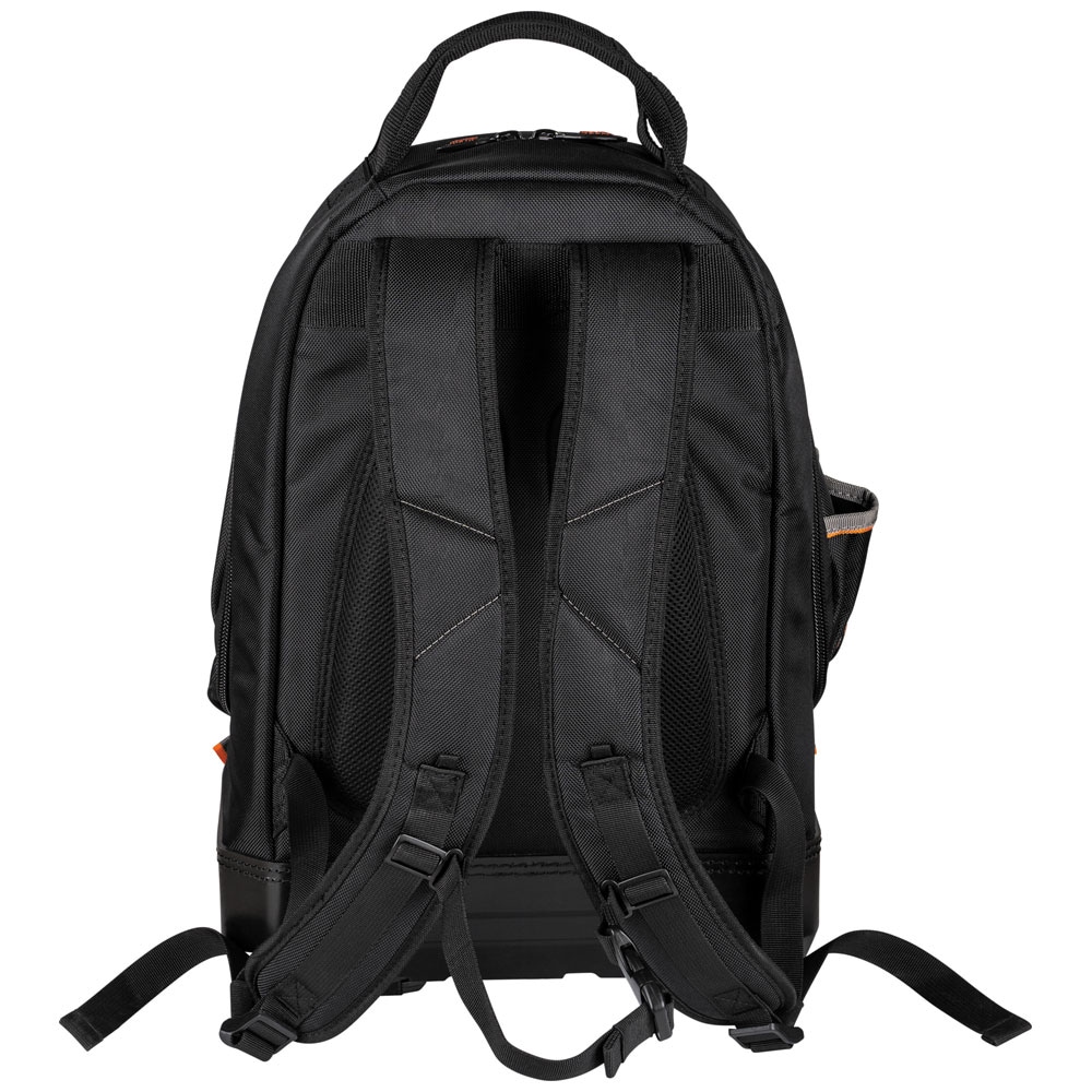 Klein Tools MODbox Black Ballistic Nylon 14.5-in Zippered Backpack in ...
