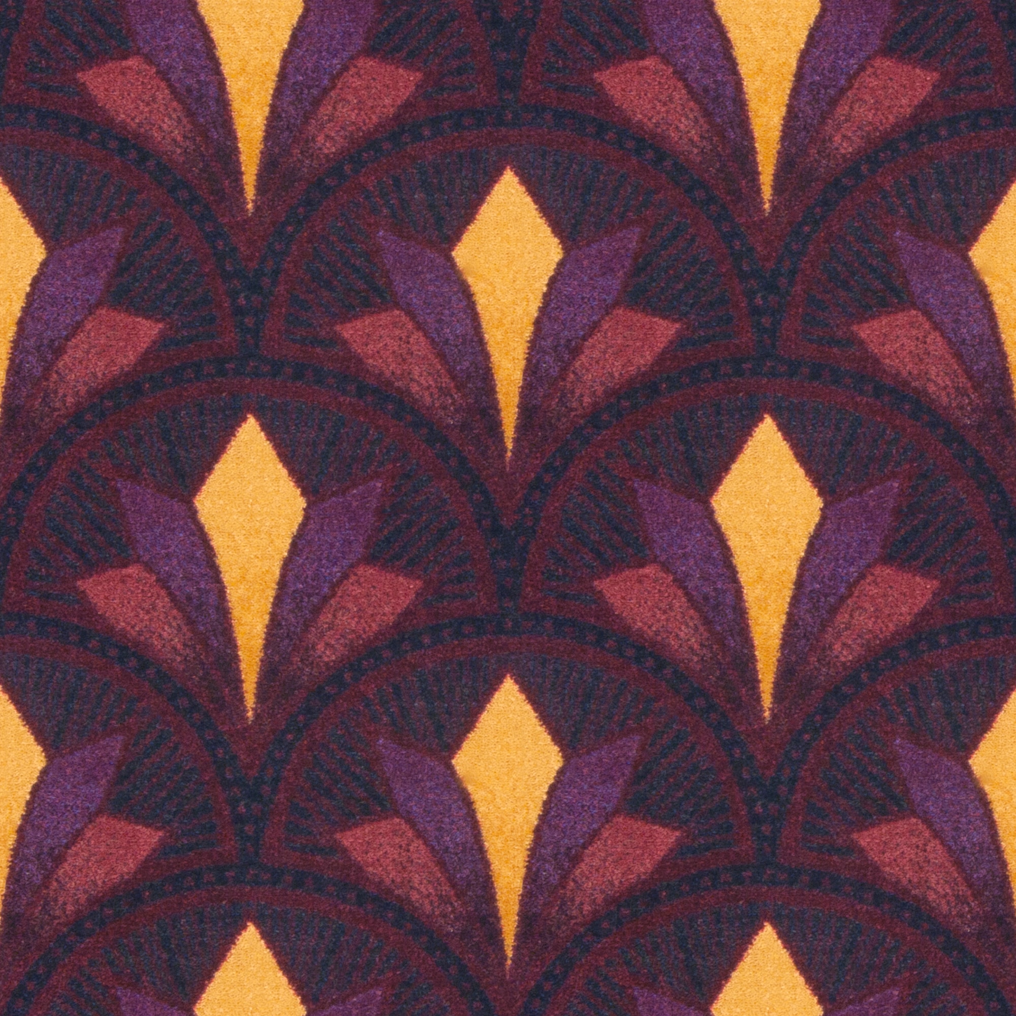 Joy Carpets 2061W-01-26 Home Office Bryant Park Burgundy Red 26-oz sq yard Nylon Pattern Indoor Carpet