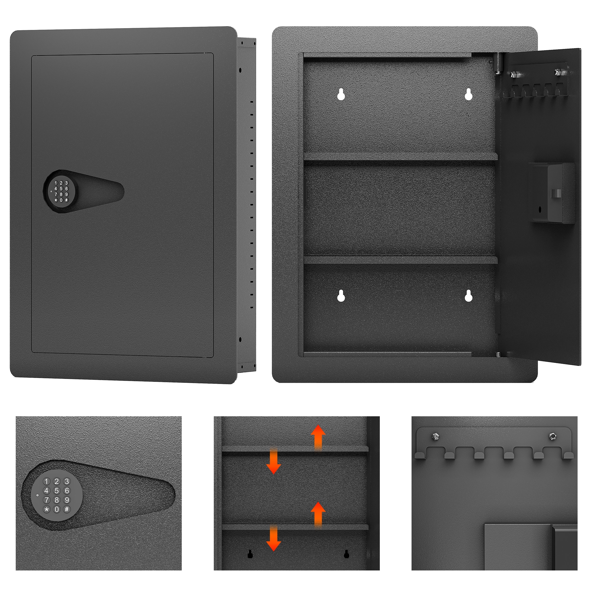 Tatayosi XH-195617 Floor-Wall-Safes - View #5