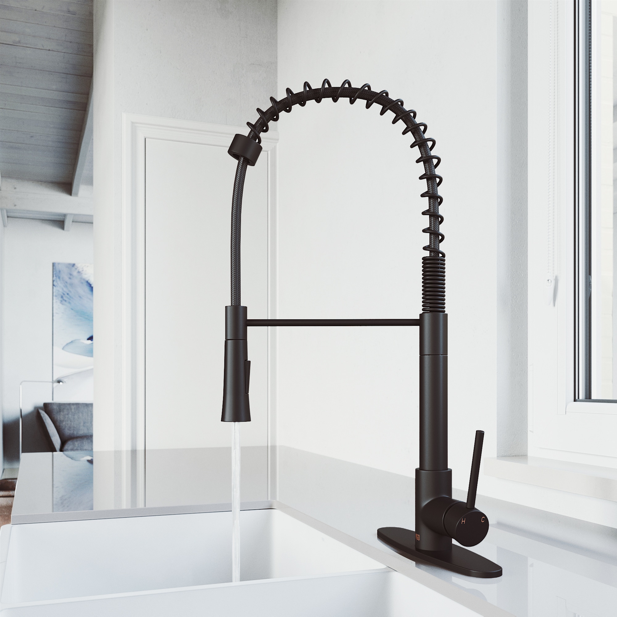 VIGO VG02032MBK1 Kitchen-Faucets - View #3