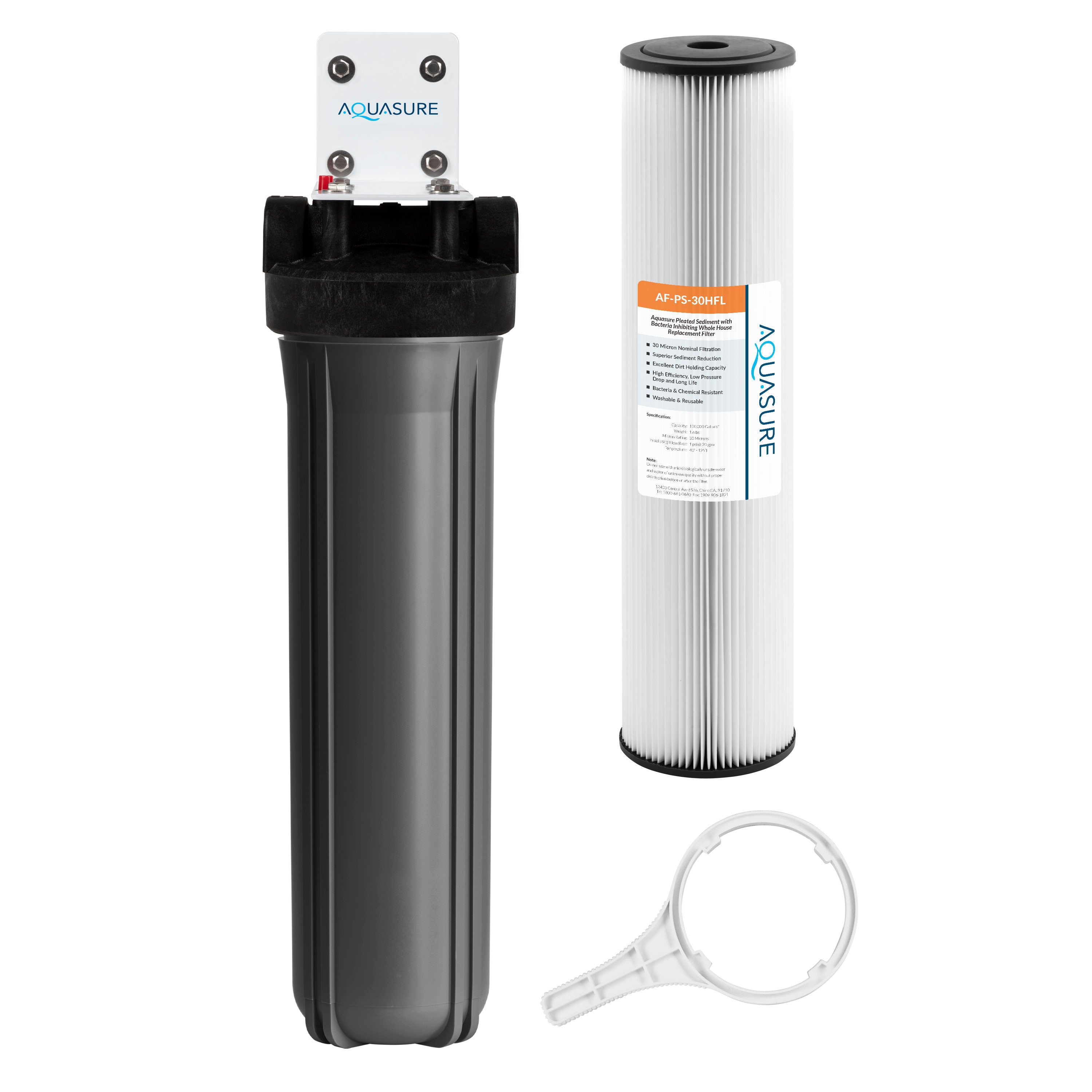 AQUASURE AS-FL-30PS Fortitude V2 Sediment and particulate Whole house Replacement Filter
