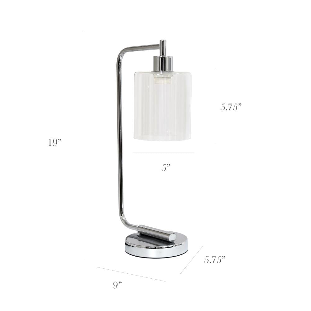 Simple Designs LD1036-CHR Desk-Table-Lamps - View #3