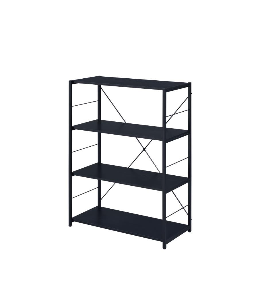 ACME FURNITURE 92775 Tesadea Black Metal 4 -Shelf Bookcase ( 32-Inches W x 43-Inches H x 13-Inches D ) Metal