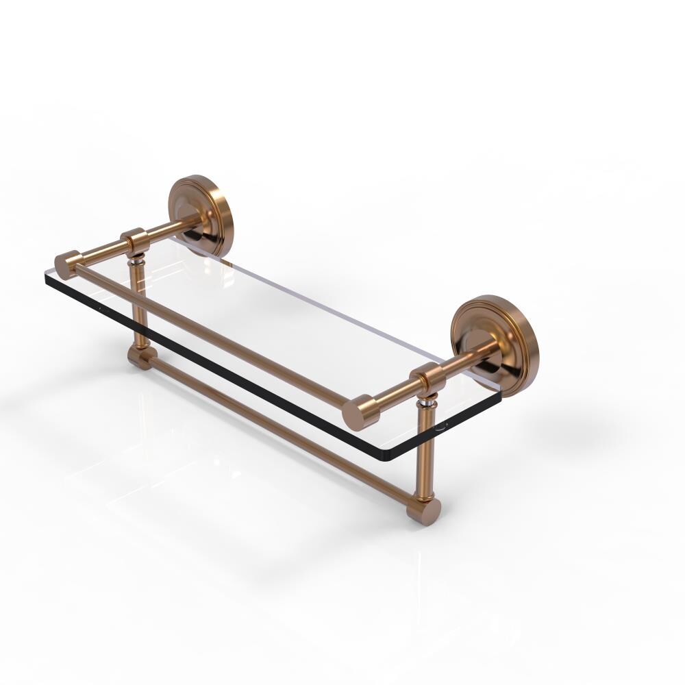 Allied Brass PRBP-1TB/16-GAL-BBR Prestige Regal Brushed Bronze Wall mount Bathroom Shelf ( 16-in x 5-in x 5-in )