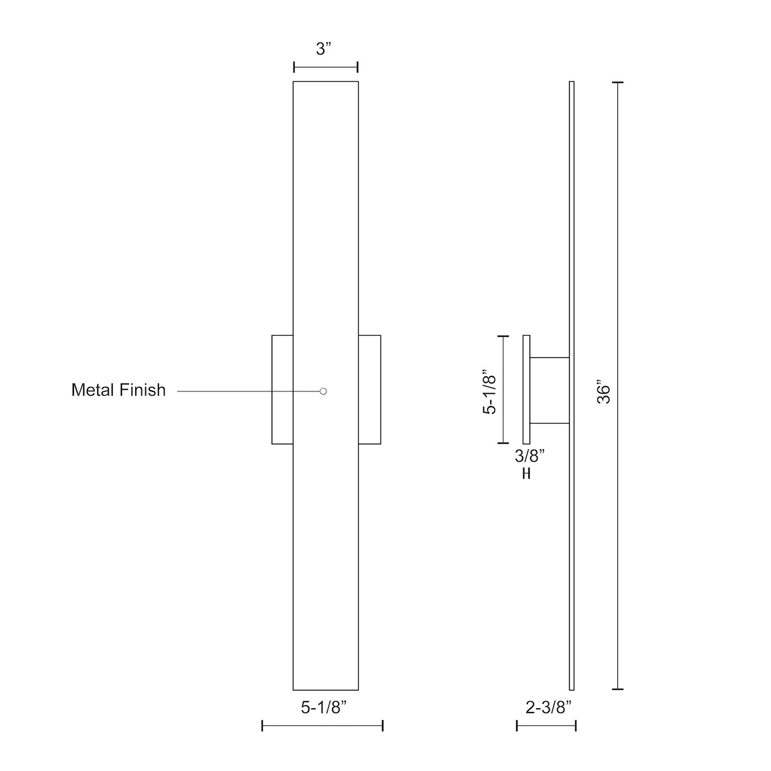 Kuzco Lighting AT7935-BK Outdoor-Wall-Lighting - View #2