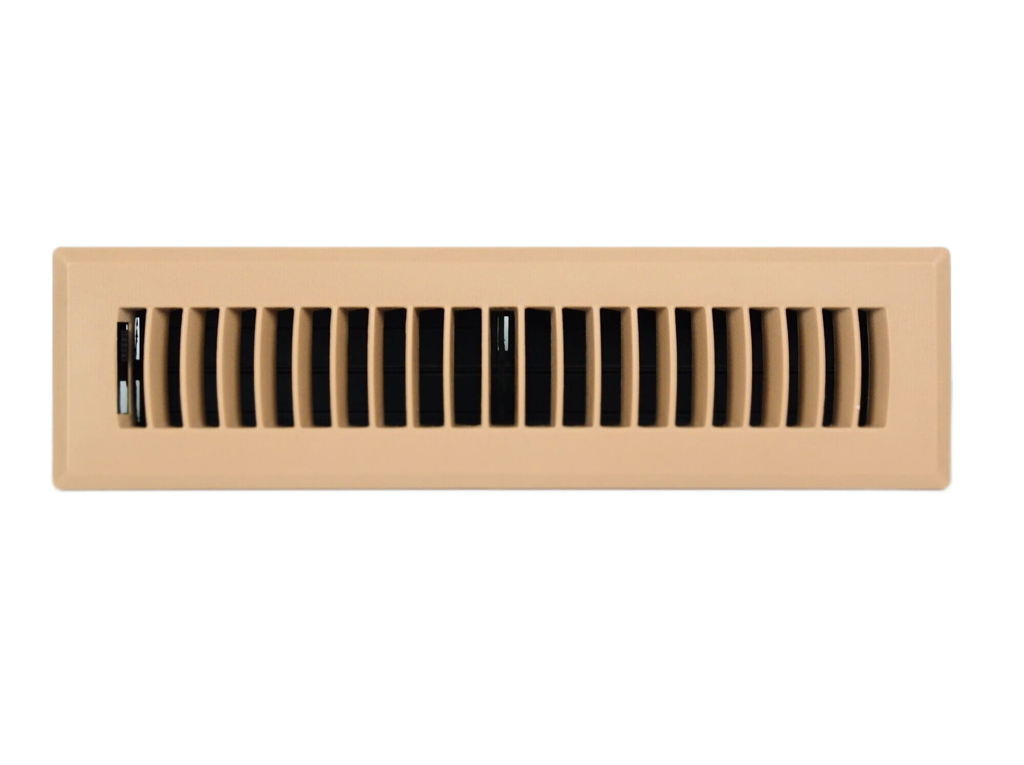 RELIABILT 2010212BR 2-in x 12-in ABS resin Taupe Floor Register