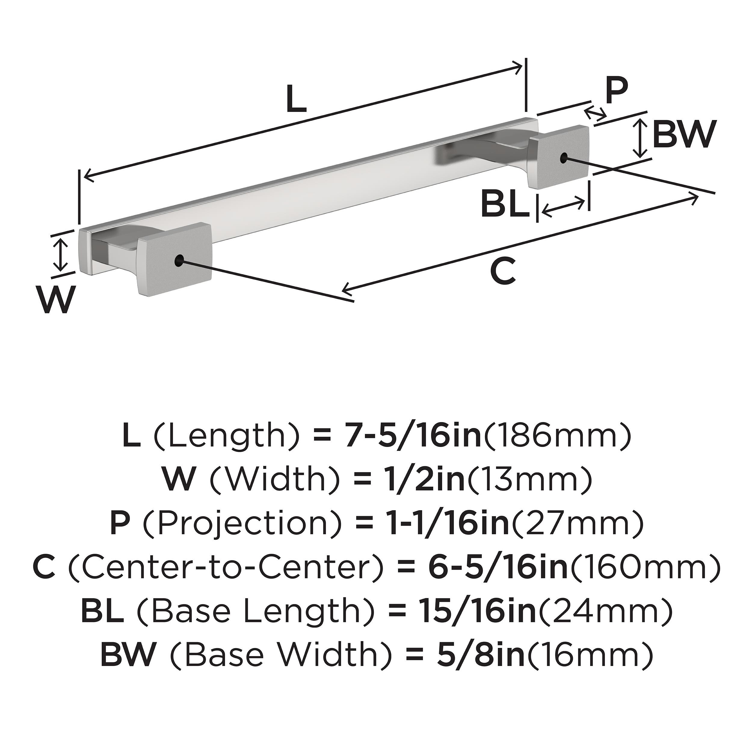 Amerock 10BX3709326 Cabinet-Pulls - View #4