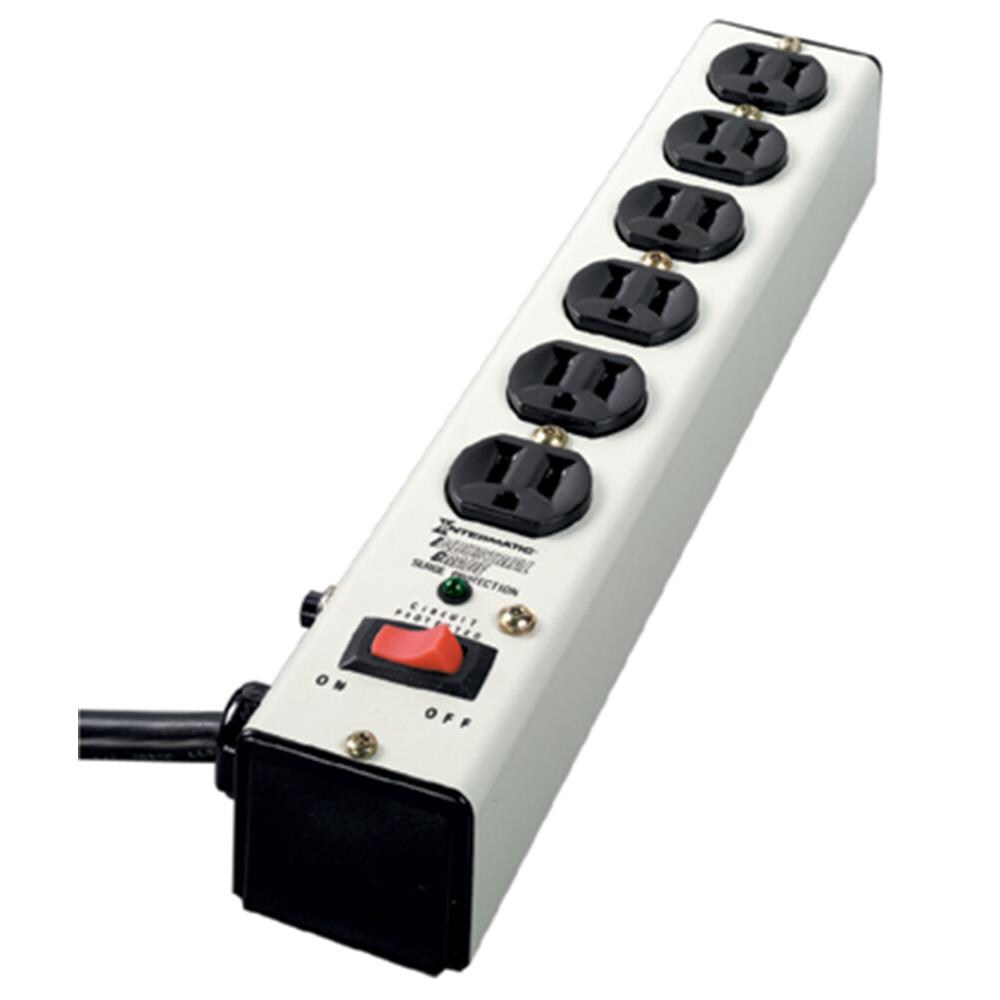 Intermatic IG112663 IG Series 6-Outlet Joules AC Surge Protector