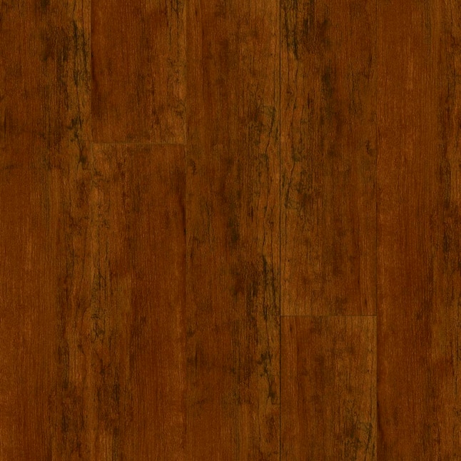 Armstrong Flooring High Gloss Aged Cherry 4.92-in W x 3.98-ft L High-gloss  Wood Plank Laminate Flooring in the Laminate Flooring department at  Lowes.com