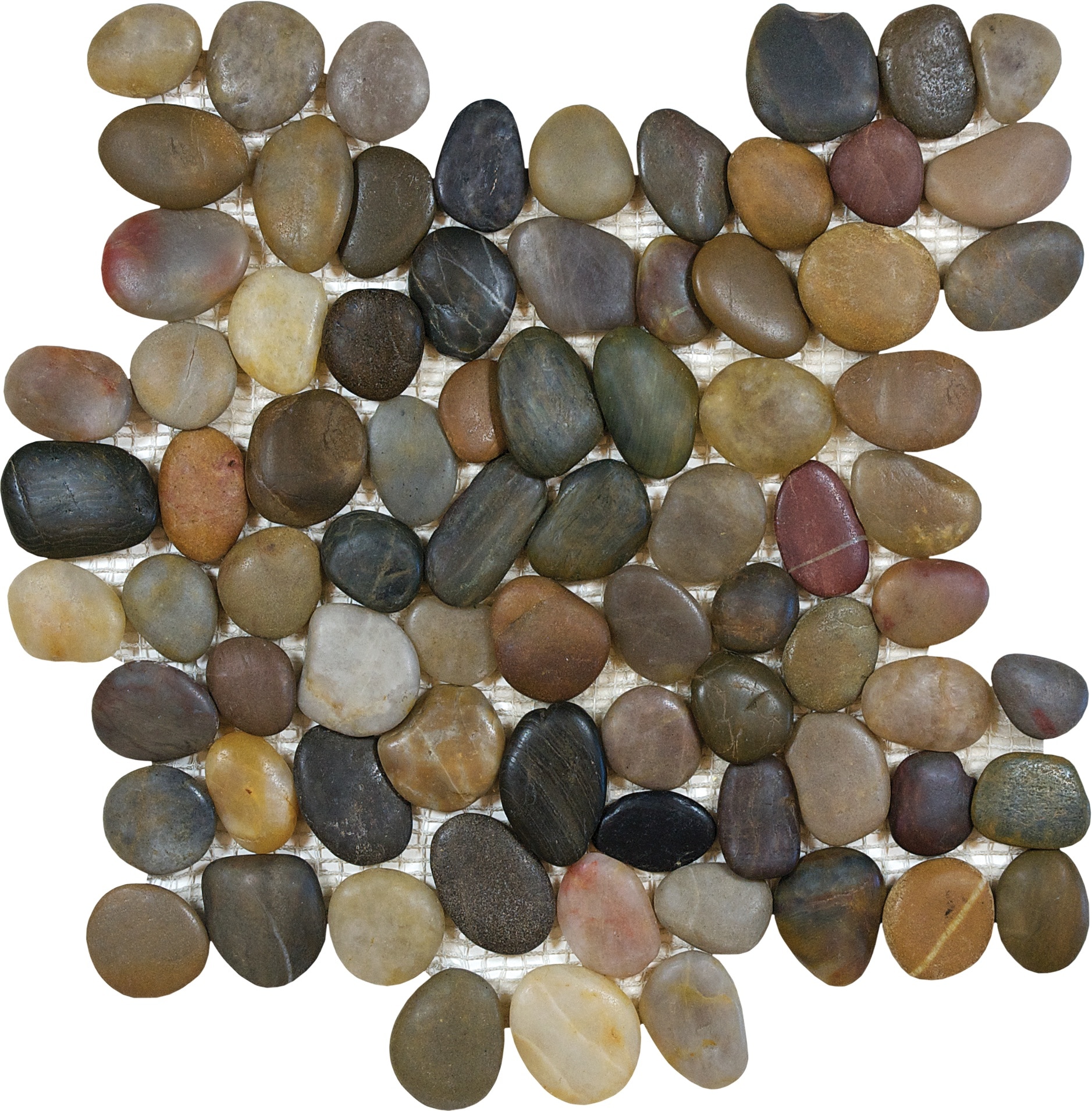 Anatolia 5001-0231-0 Zen Bora Wilderness 12-in x 12-in Matte Natural Stone Patterned Mosaic Floor and Wall Tile (5-sq. ft/ Carton)