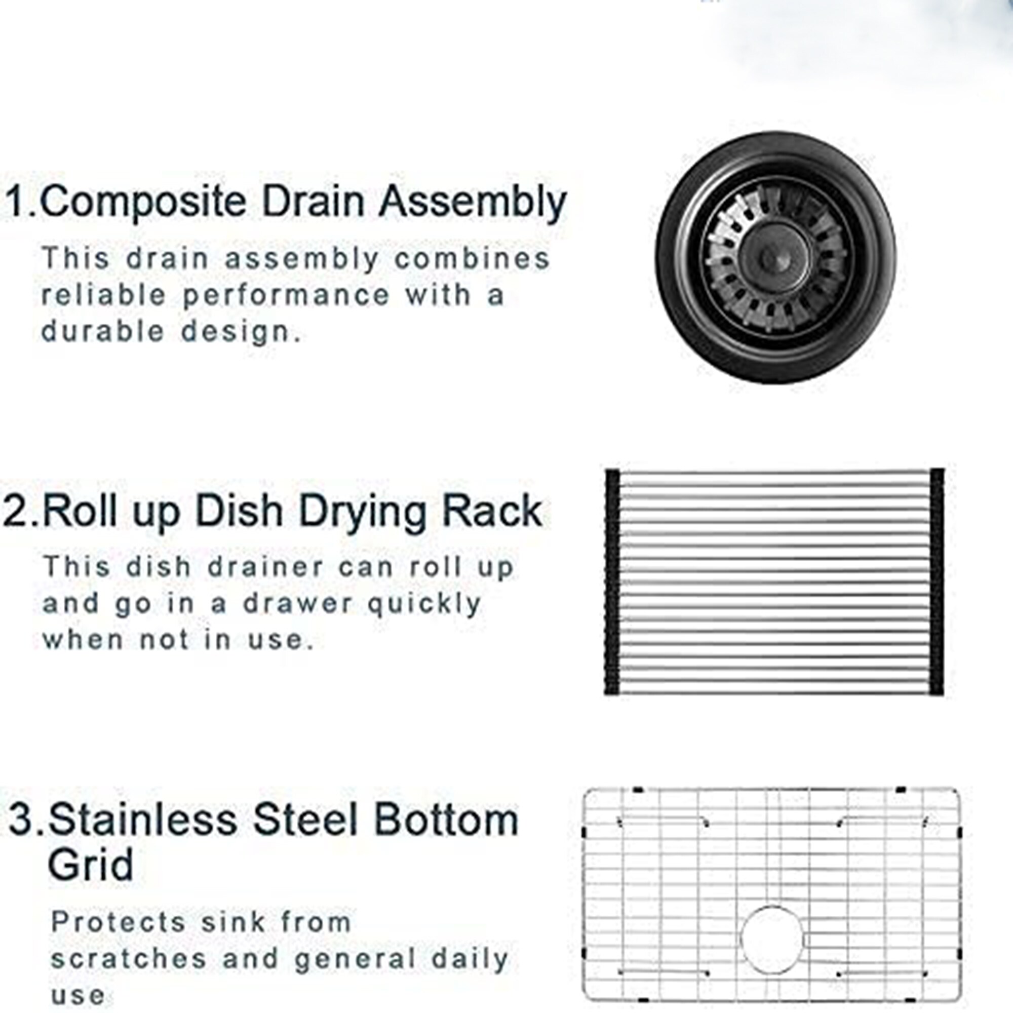 Forclover ALAW-BR3219 Kitchen-Sinks - View #3