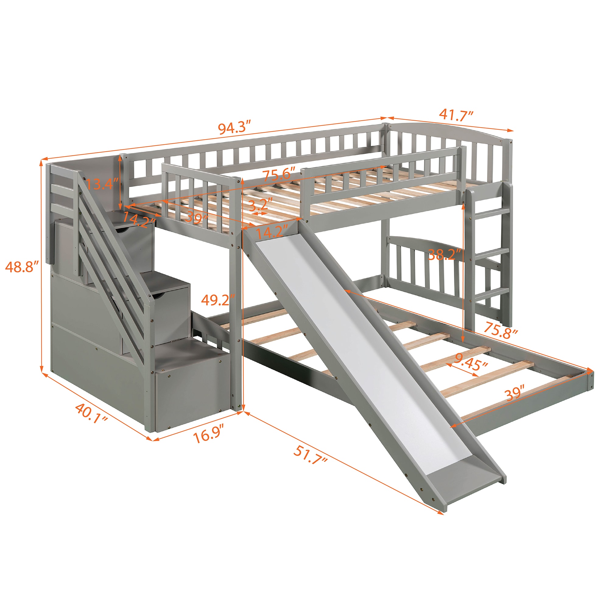 ModernLuxe LT100156AAE Bunk-Beds - View #6