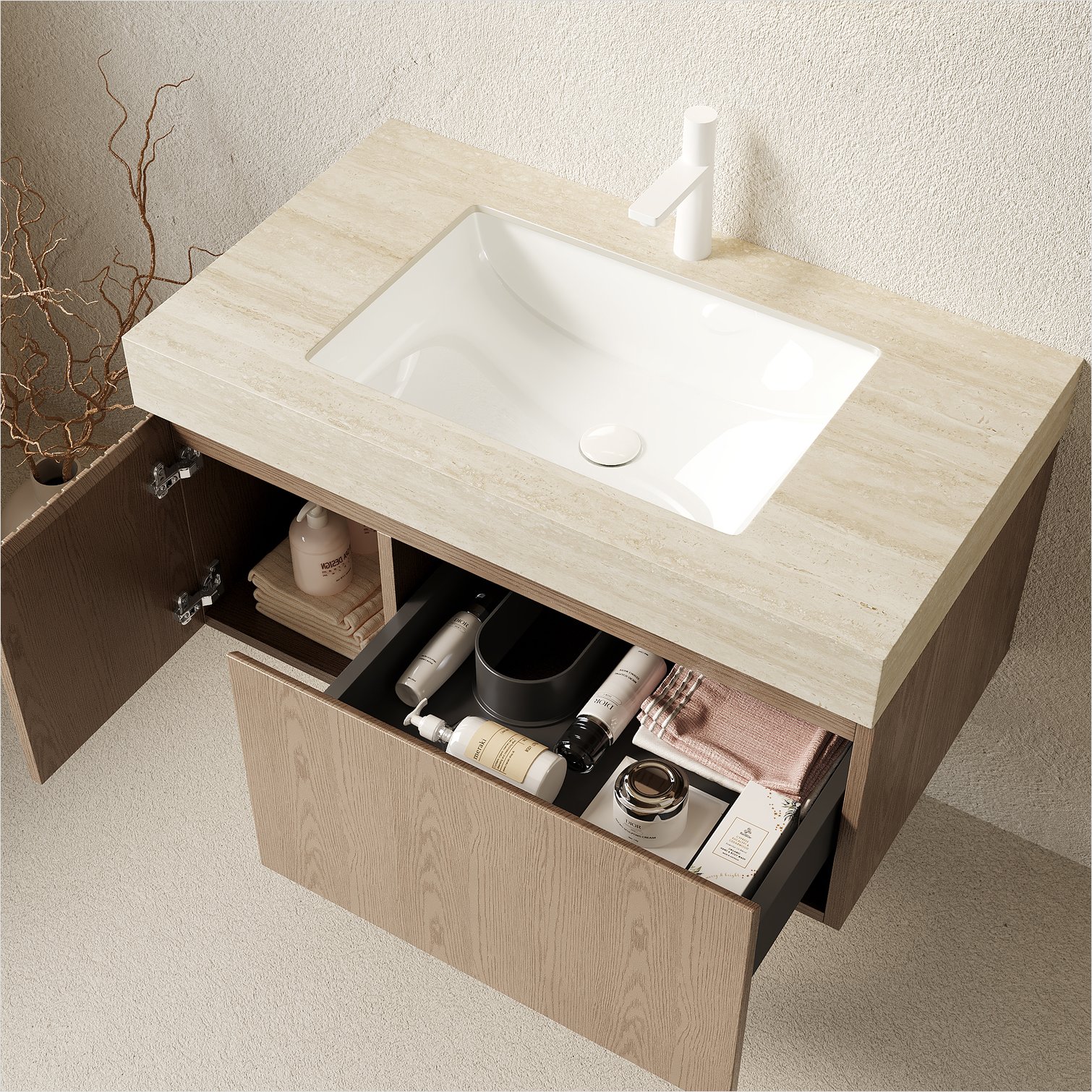 Watnature 3HWM53J62TXQ Bath-Vanity-Combo - View #4