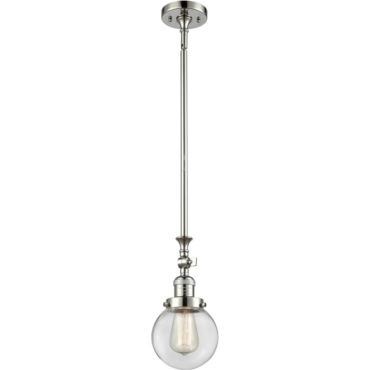 Innovations Lighting 1358127 206-PN-G202-6-LED Franklin Restoration Beacon Mini Pendant