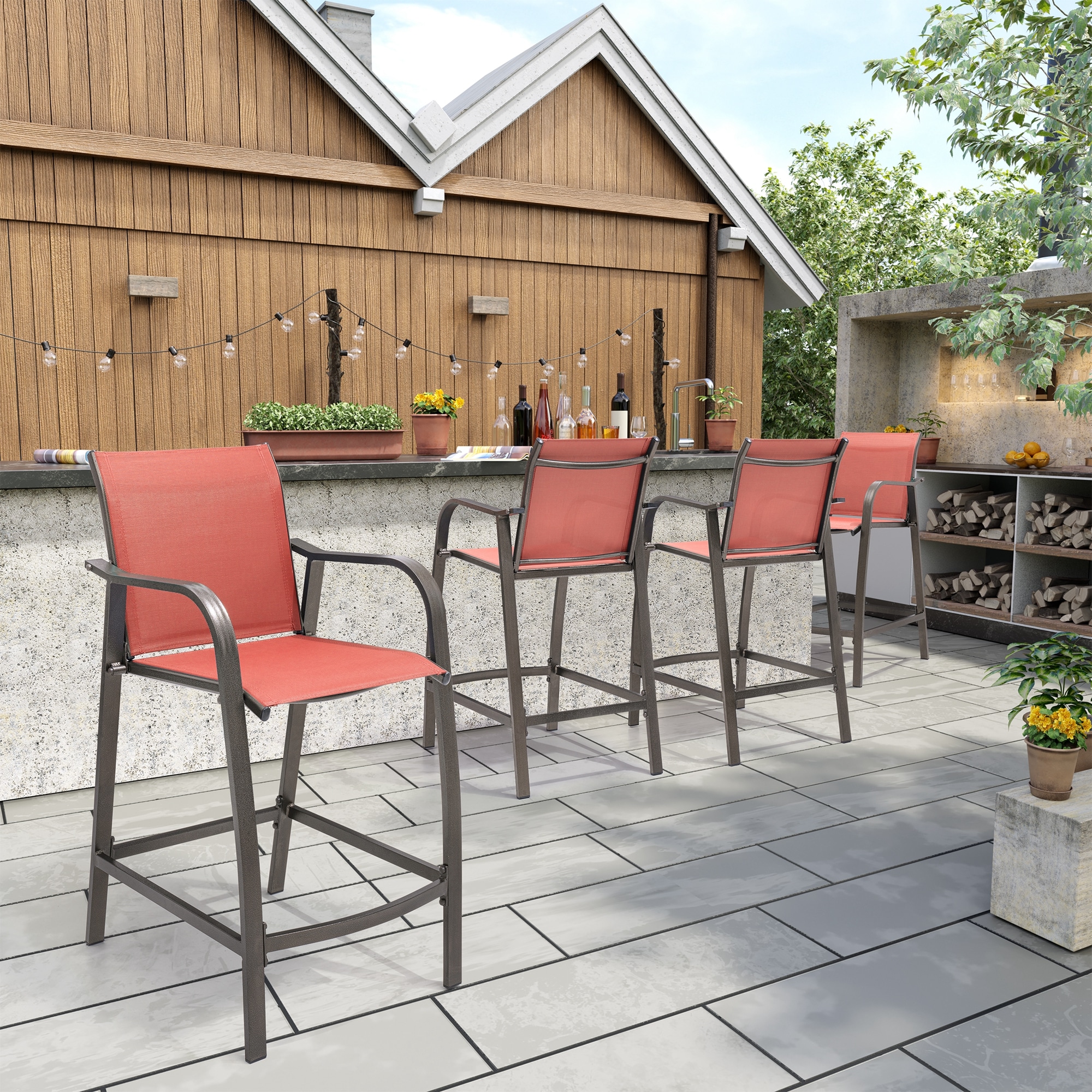Crestlive Products CL-ST001ORG-2SET Patio-Chairs - View #2
