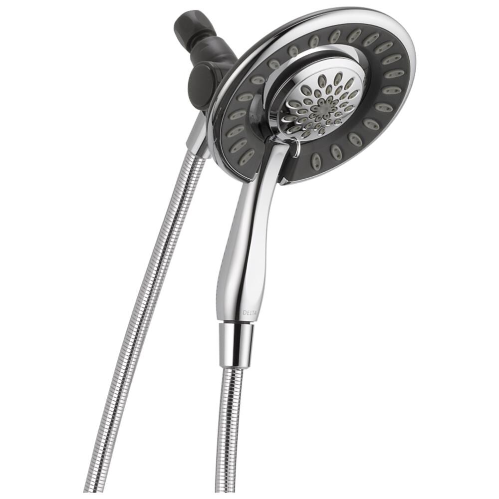 Delta Universal Showering Components Brushed Nickel 7-Spray Handheld Shower 2.5-GPM (9.5-LPM)