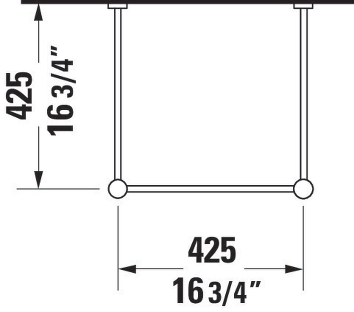 Duravit 0030651000 Console-Sinks - View #3