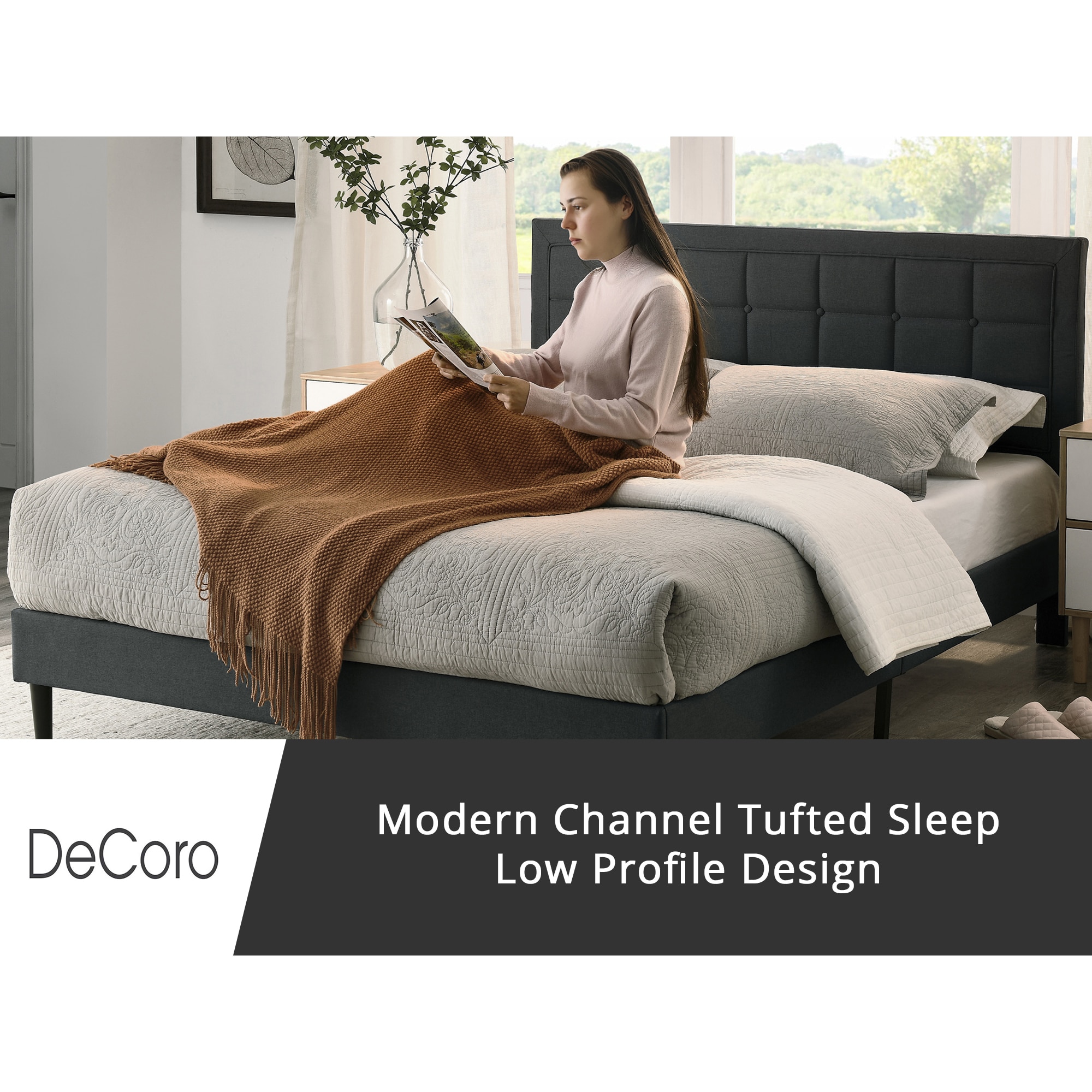 DeCoro 411239 Upholstered-Headboards - View #3