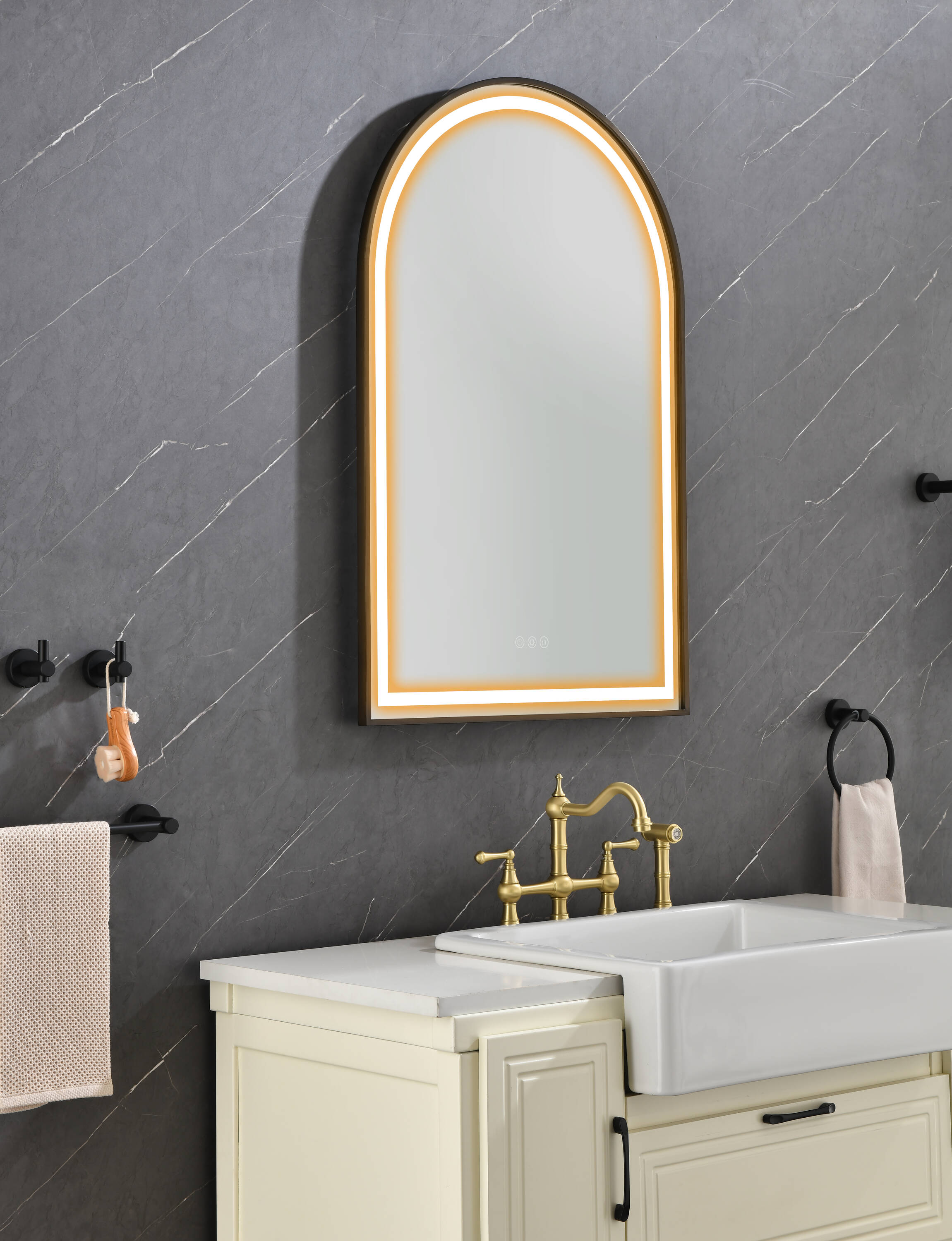 Vacolite KP-3926HFG Framed-Bath-Mirrors - View #7