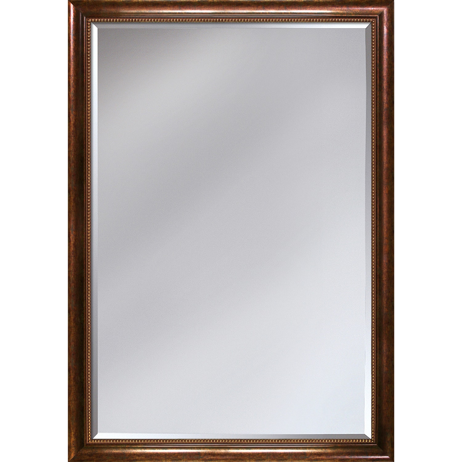 La Pastiche BVM2030-FR-930120X30 32-Inches W x 22.0-Inches H Rectangle Brown Beveled Wall Mirror
