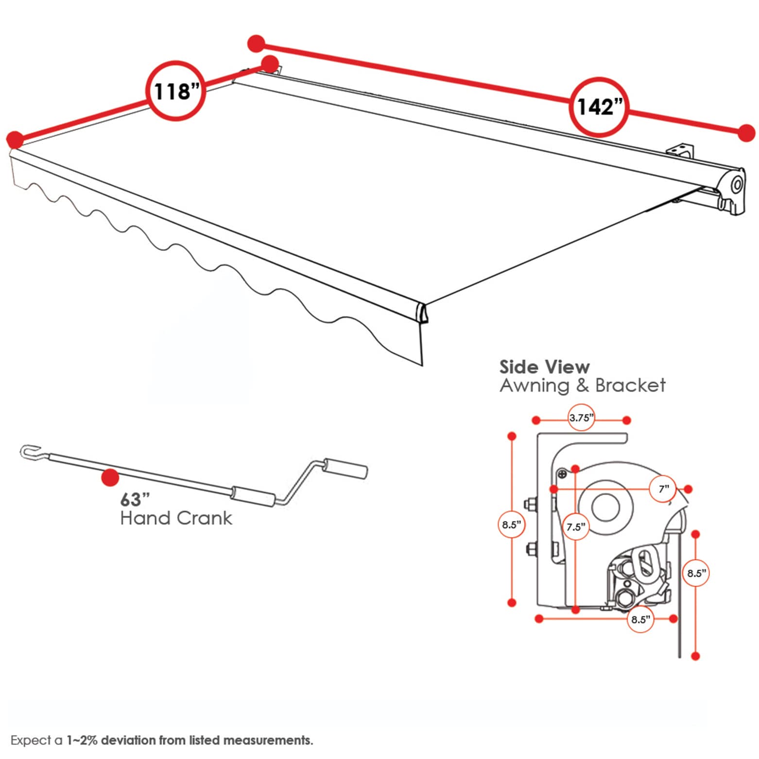 Advaning MA1210-A100H2 awnings - View #10