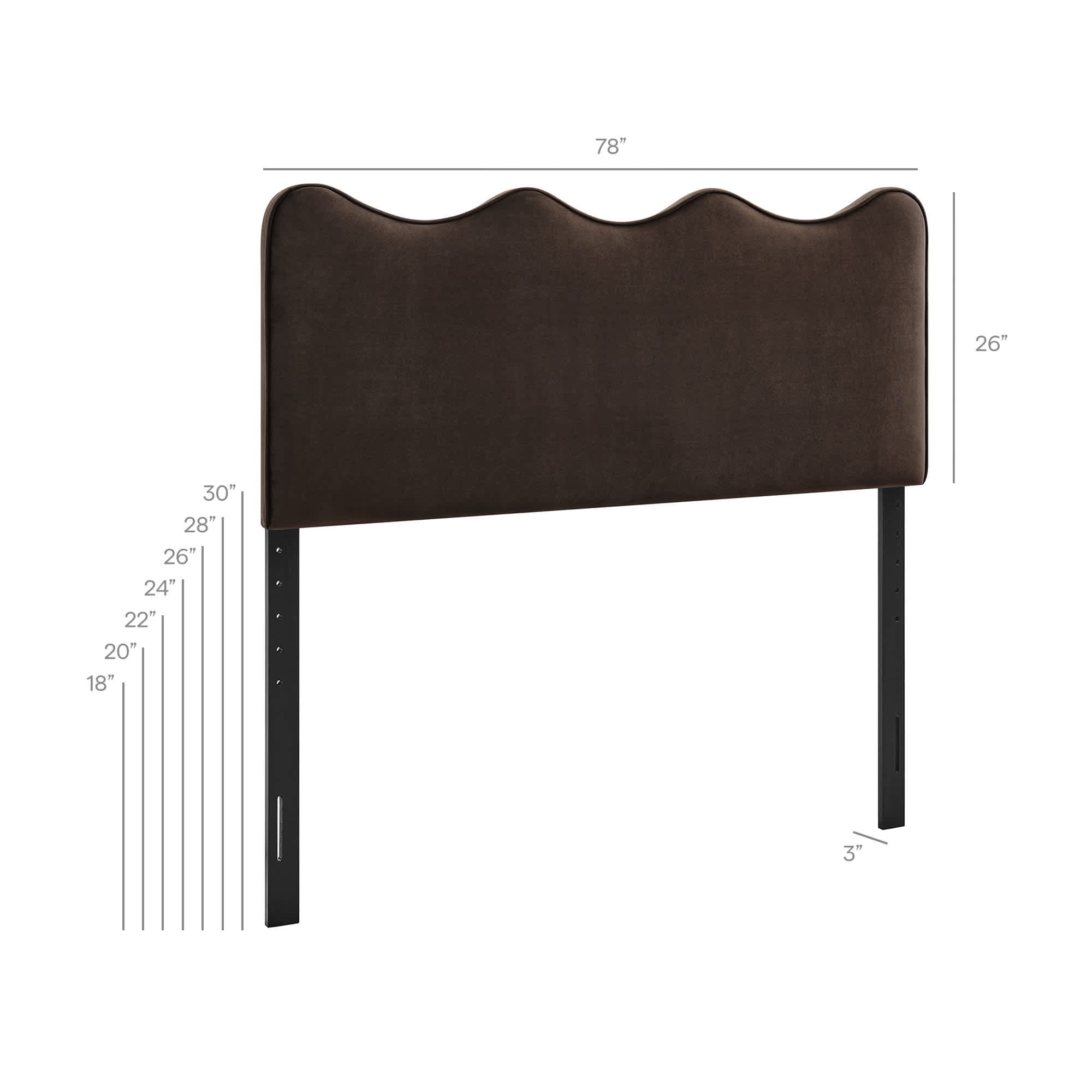 Modway MOD-7295-CHB Upholstered-Headboards - View #3