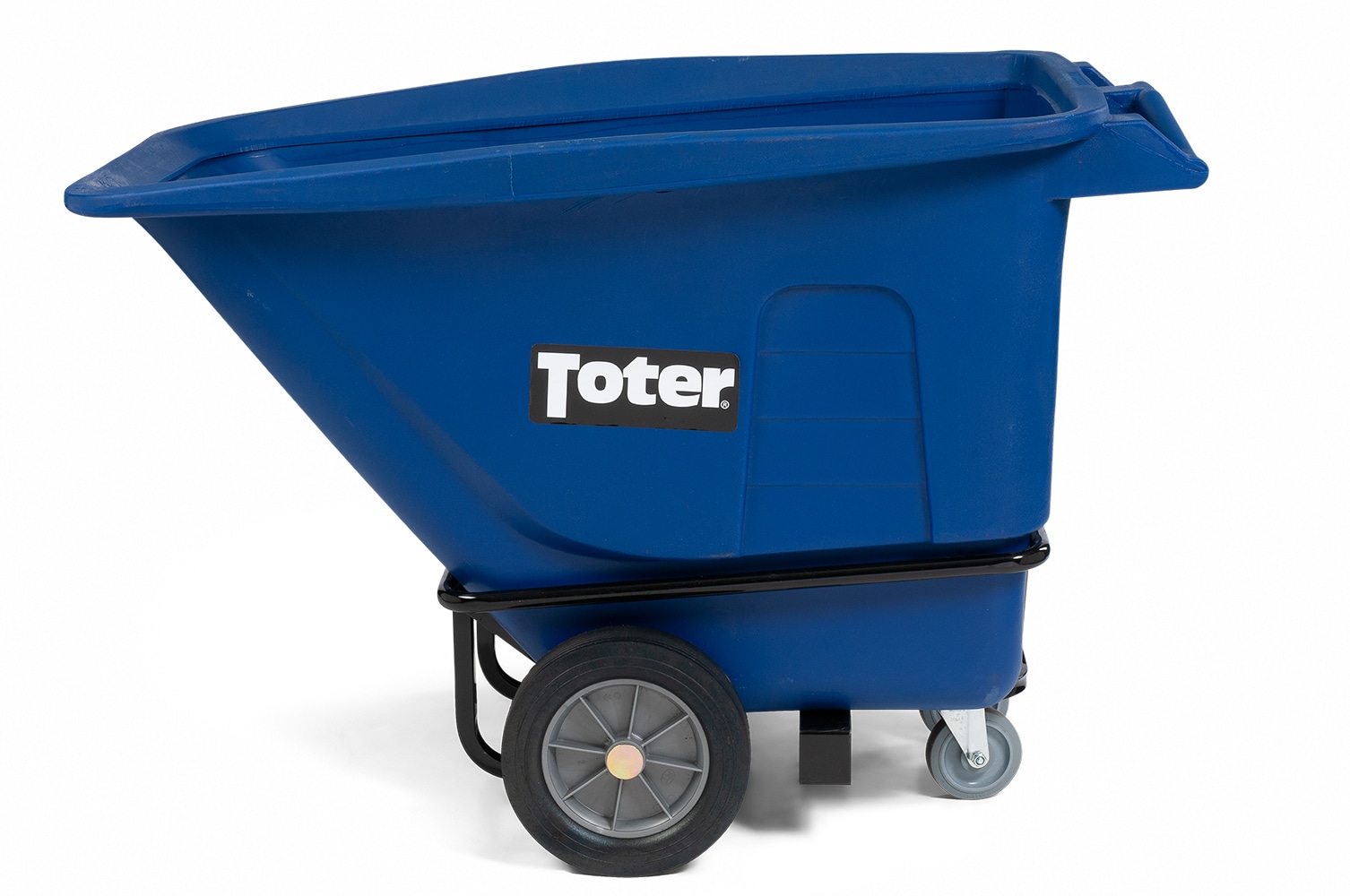 Toter 1/2 Cubic Yard 1,200 lbs. Capacity Heavy Duty Tilt Truck - Blue ...