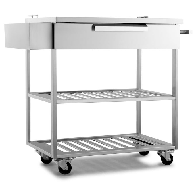 Newage S Ss 32in Bar Cart In The, Outdoor Kitchen Cart