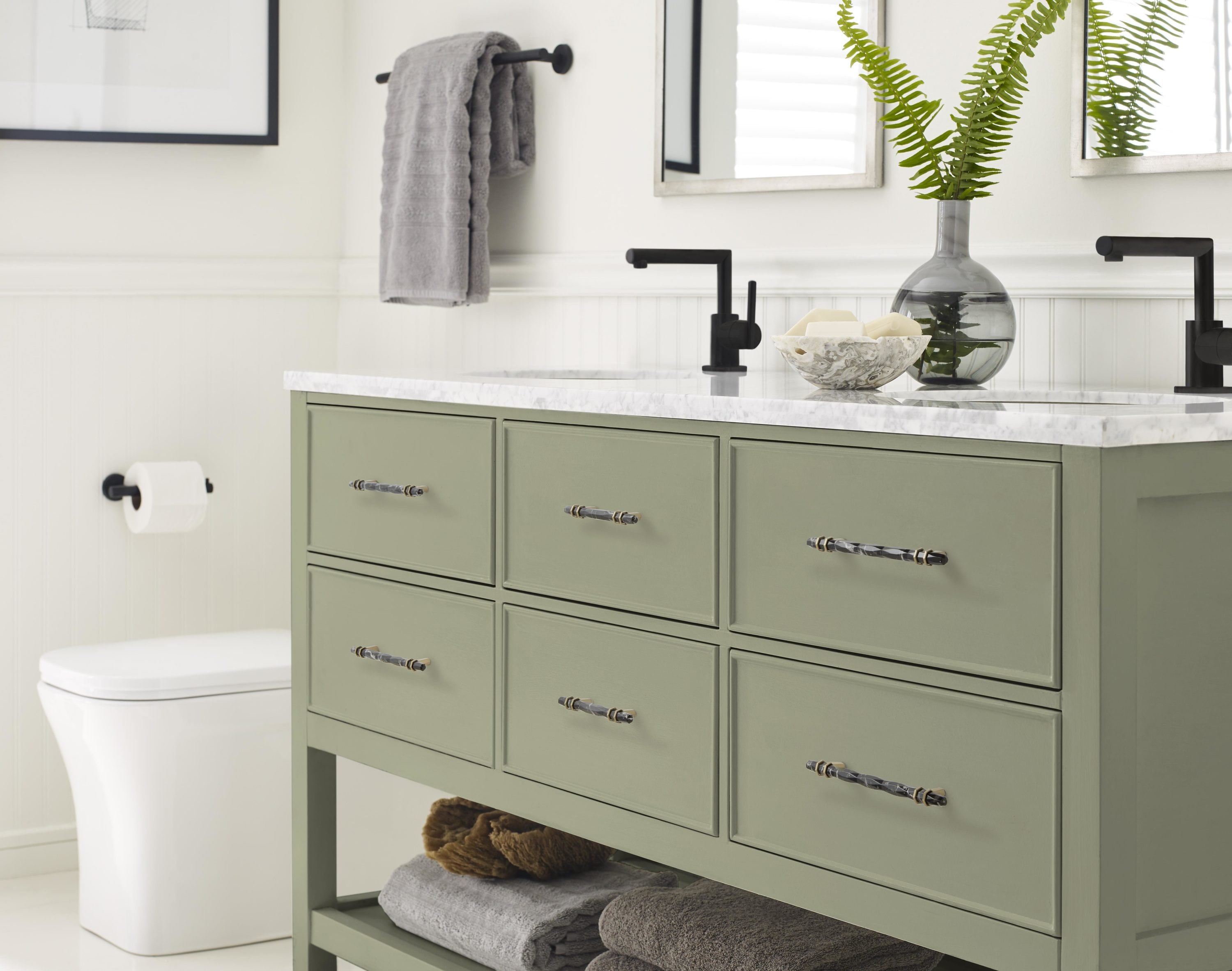 Amerock BP36648MBKBBZ Cabinet-Pulls - View #3