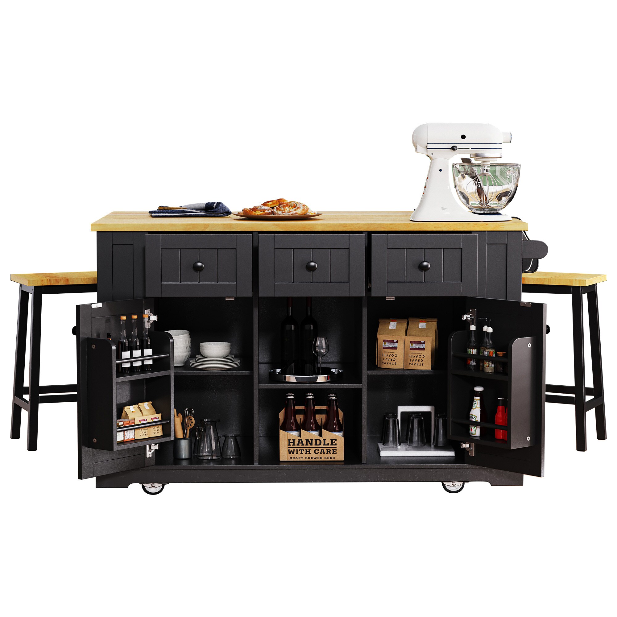 SINOFURN SYB260050BK Kitchen-Furniture - View #3