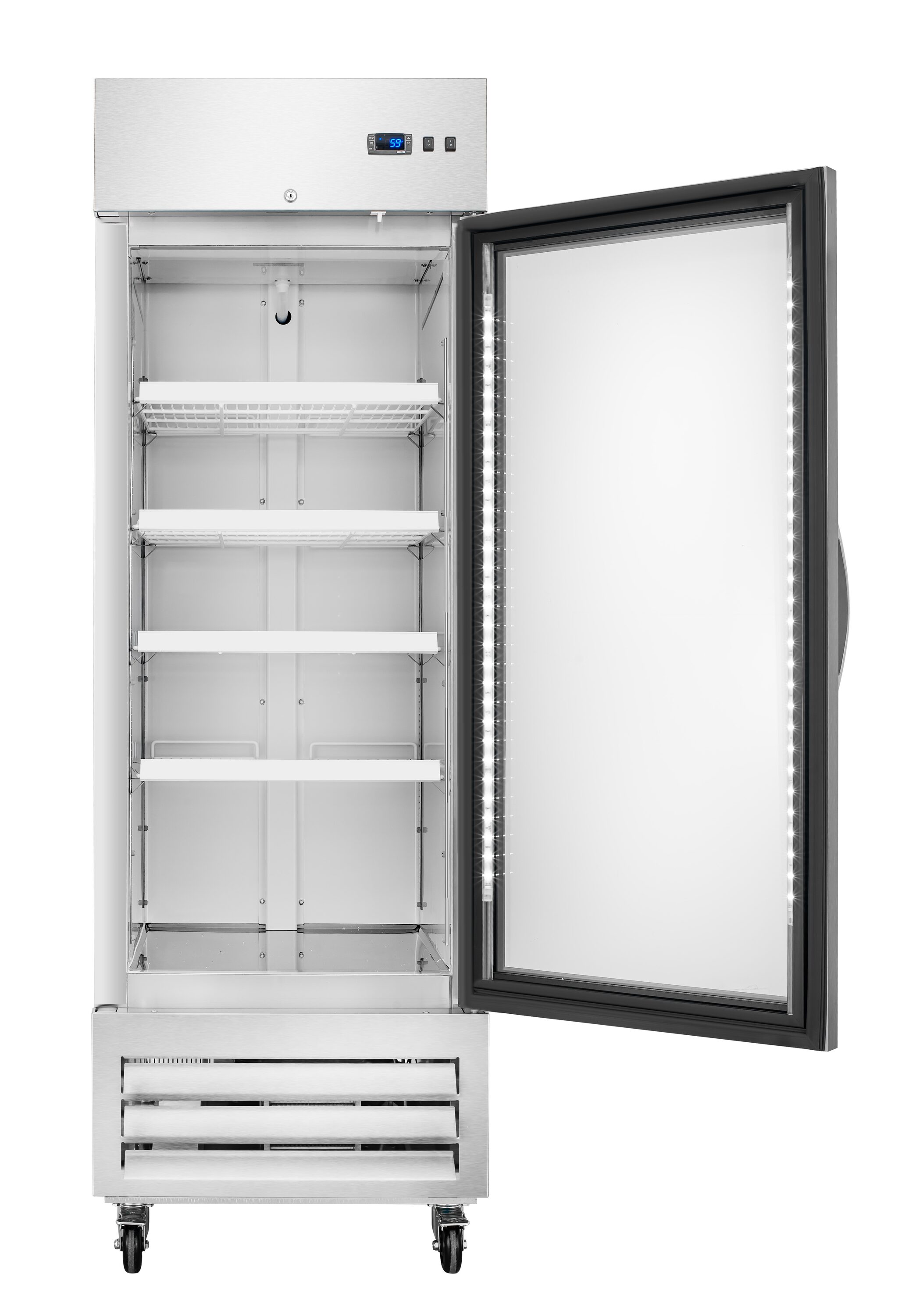 KoolMore LOW-KM-RIC-1DGD Commercial-Refrigerators - View #6