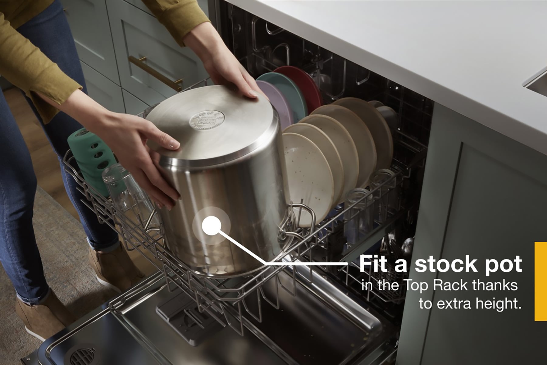 Whirlpool WDT740SALZ Builtin-Dish - View #10