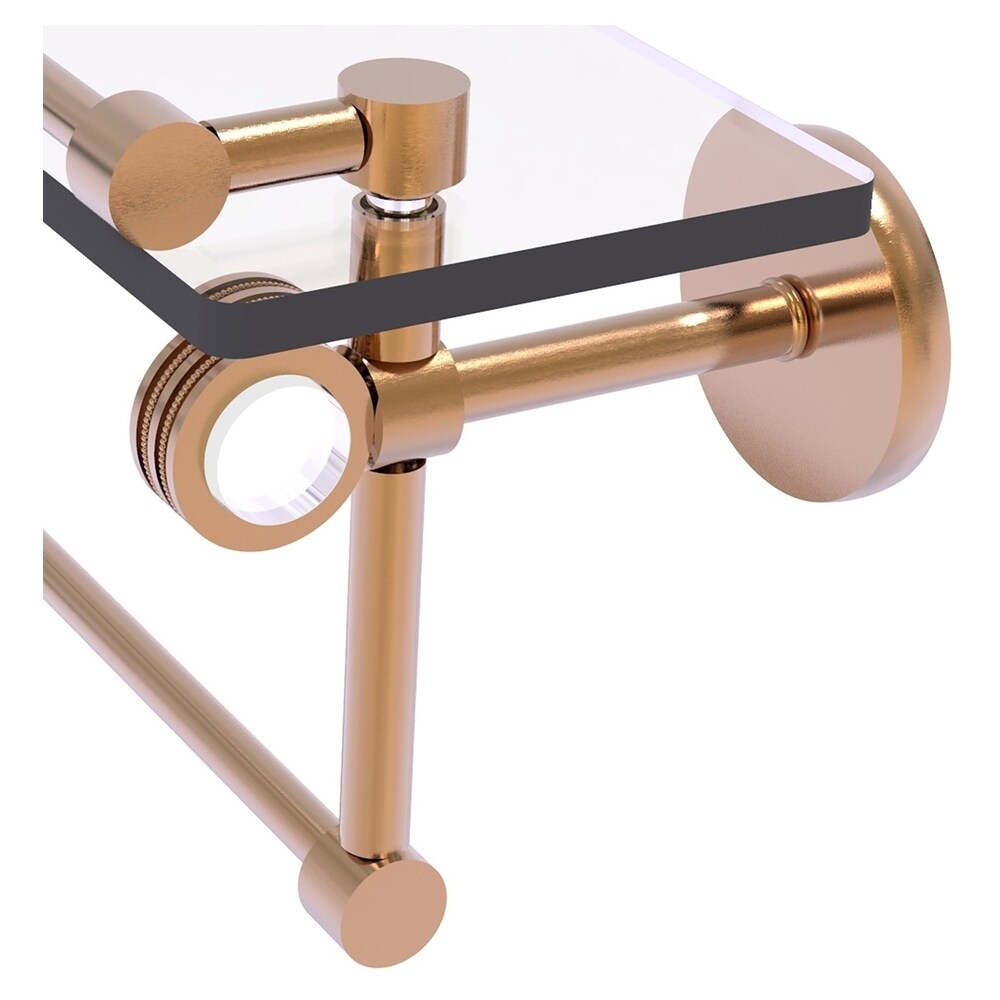 Allied Brass CV-1TBD-22-GAL-BBR Bathroom-Shelves - View #2