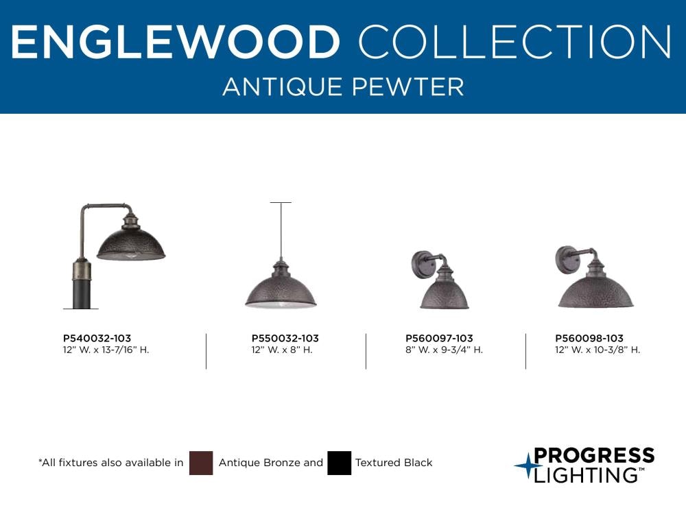 Antique Pewter Hammered Copper Wall Lantern, 12-inch