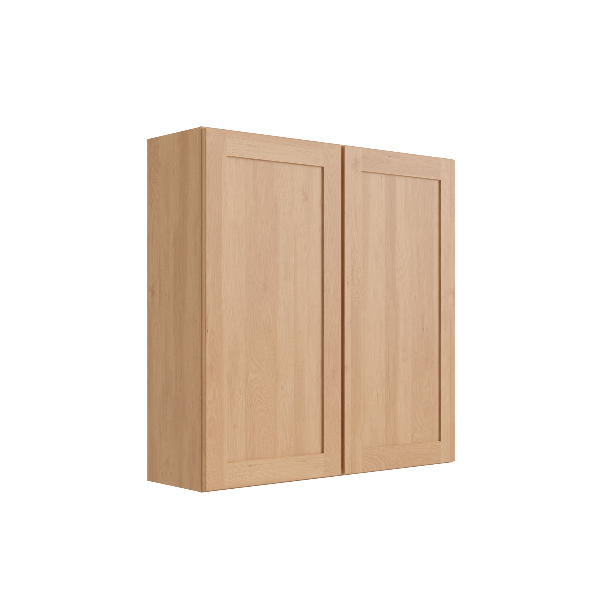 RELIABILT L05-4242 Parkstone 42-in W x 42-in H x 12-in D Wheat Rubberwood Wall Fully assembled Plywood Cabinet Shaker)