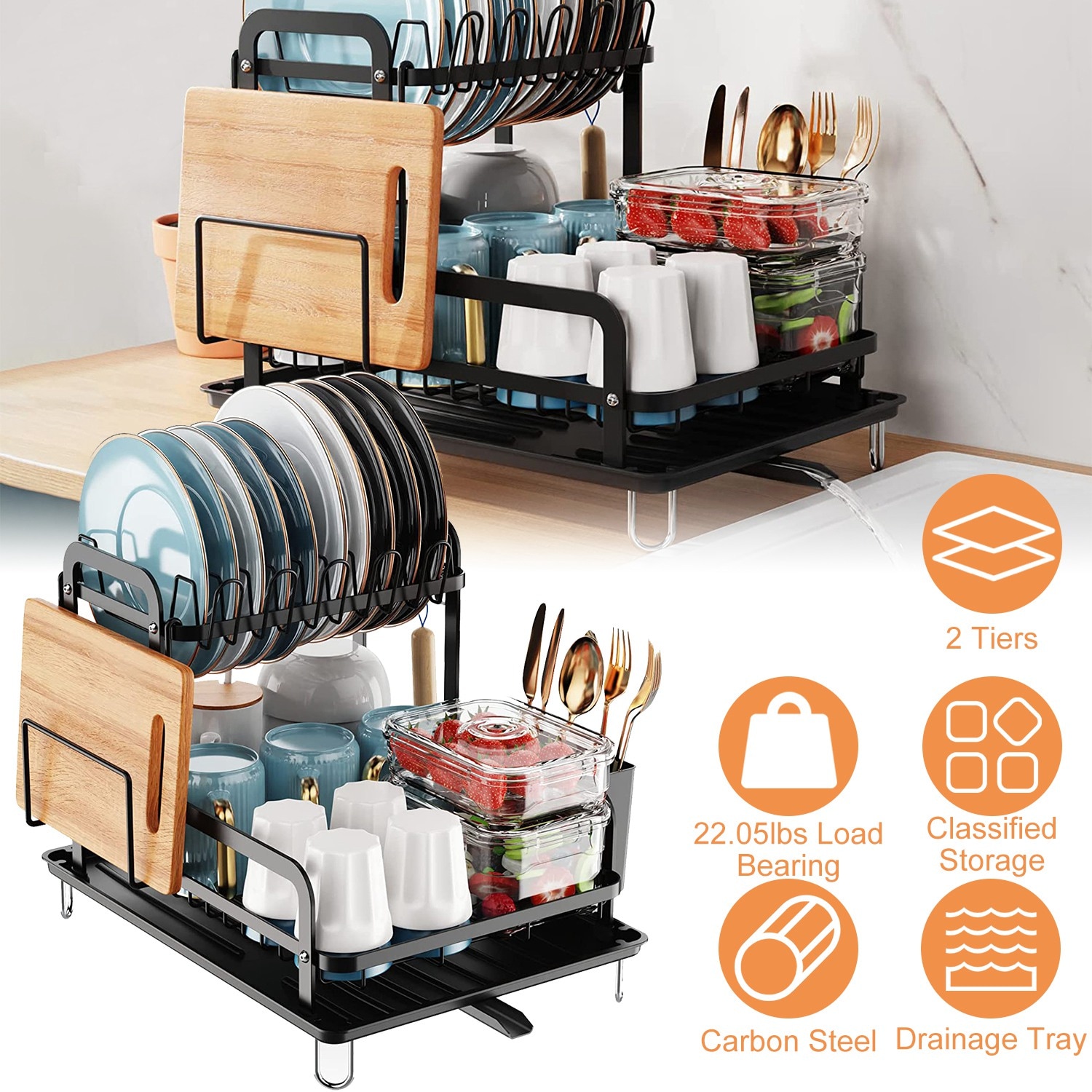ROSMENA 44416726-SYHJQ002 Pull-Out-Cabinet-Baskets - View #3