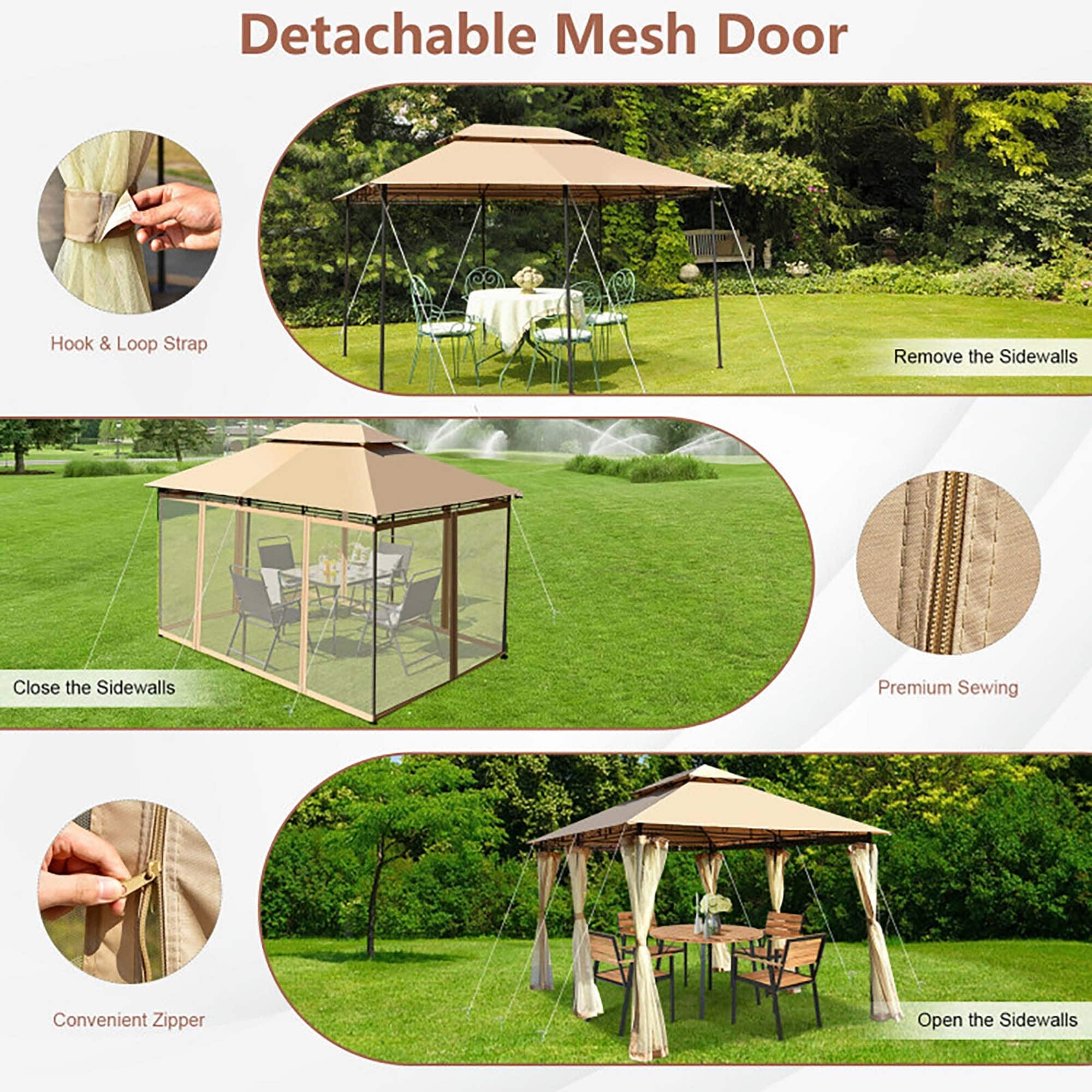 CASAINC CA07MK-GAZ Wood-Resin-Gazebos - View #7