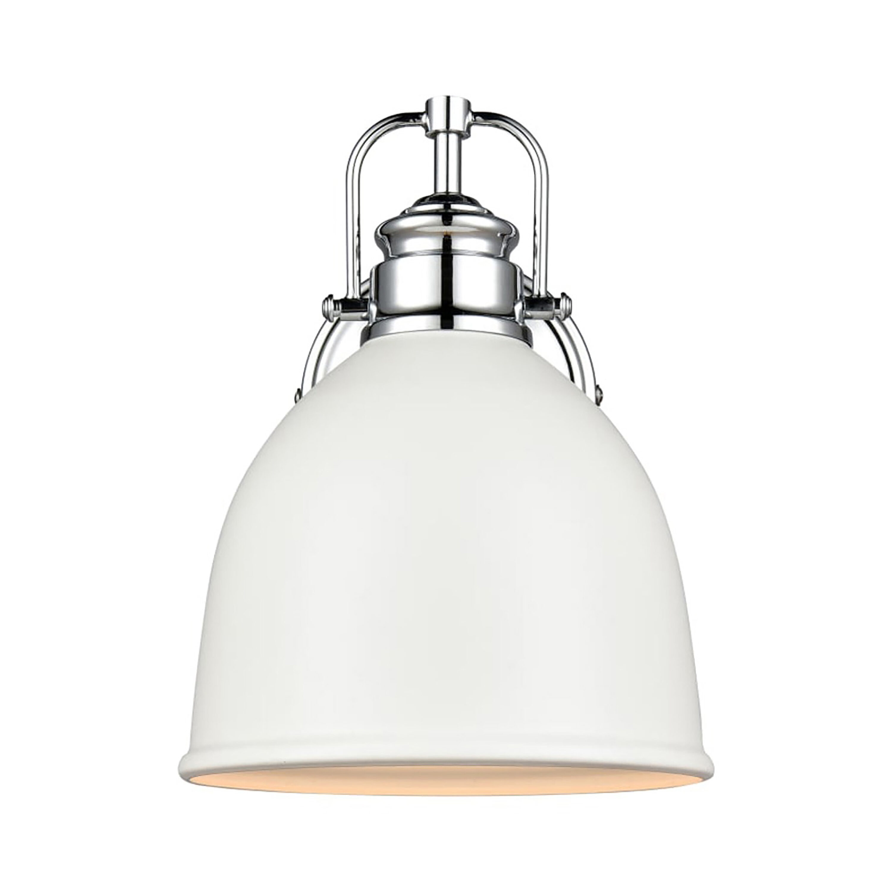 Signature Hardware 479619 Grinnell 7-in 1-Light Polished Chrome Modern/Contemporary Vanity Light