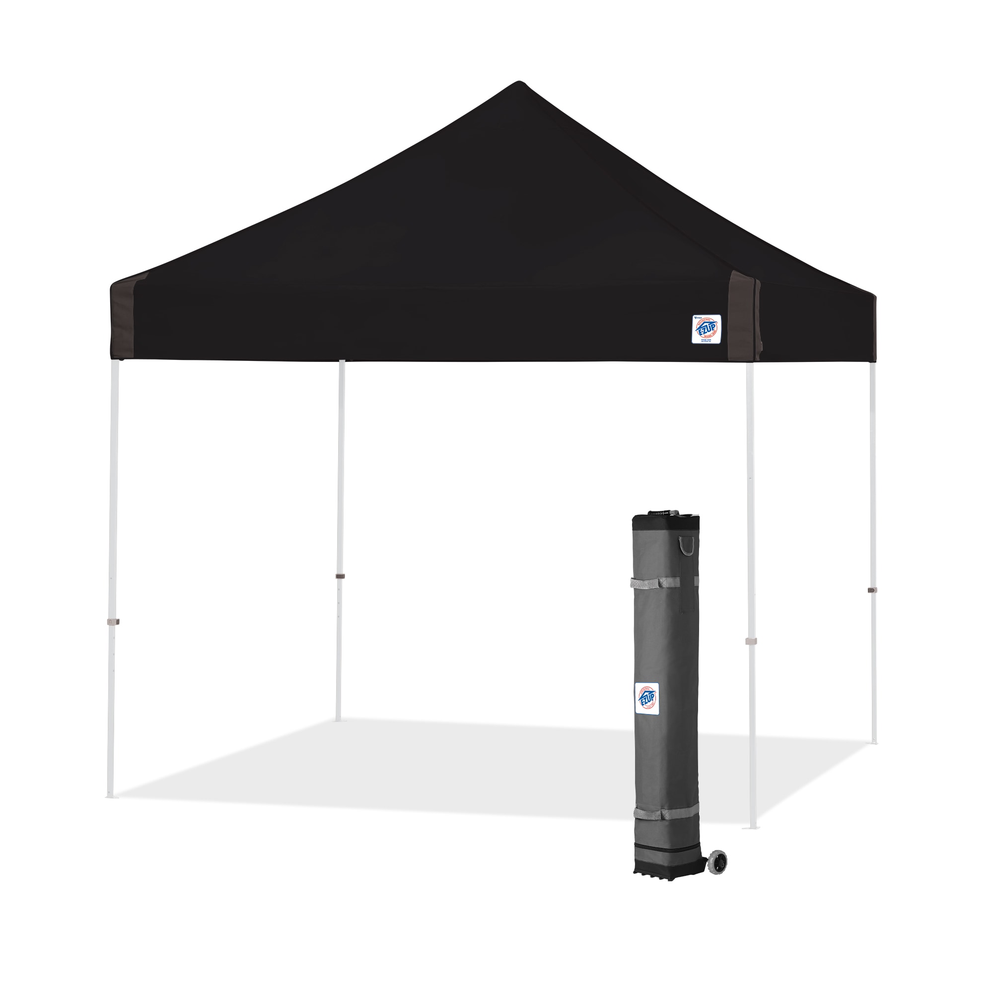 E-Z UP VG3SG10BK 10-Feet x 10-Feet Square Black Pop-up canopy