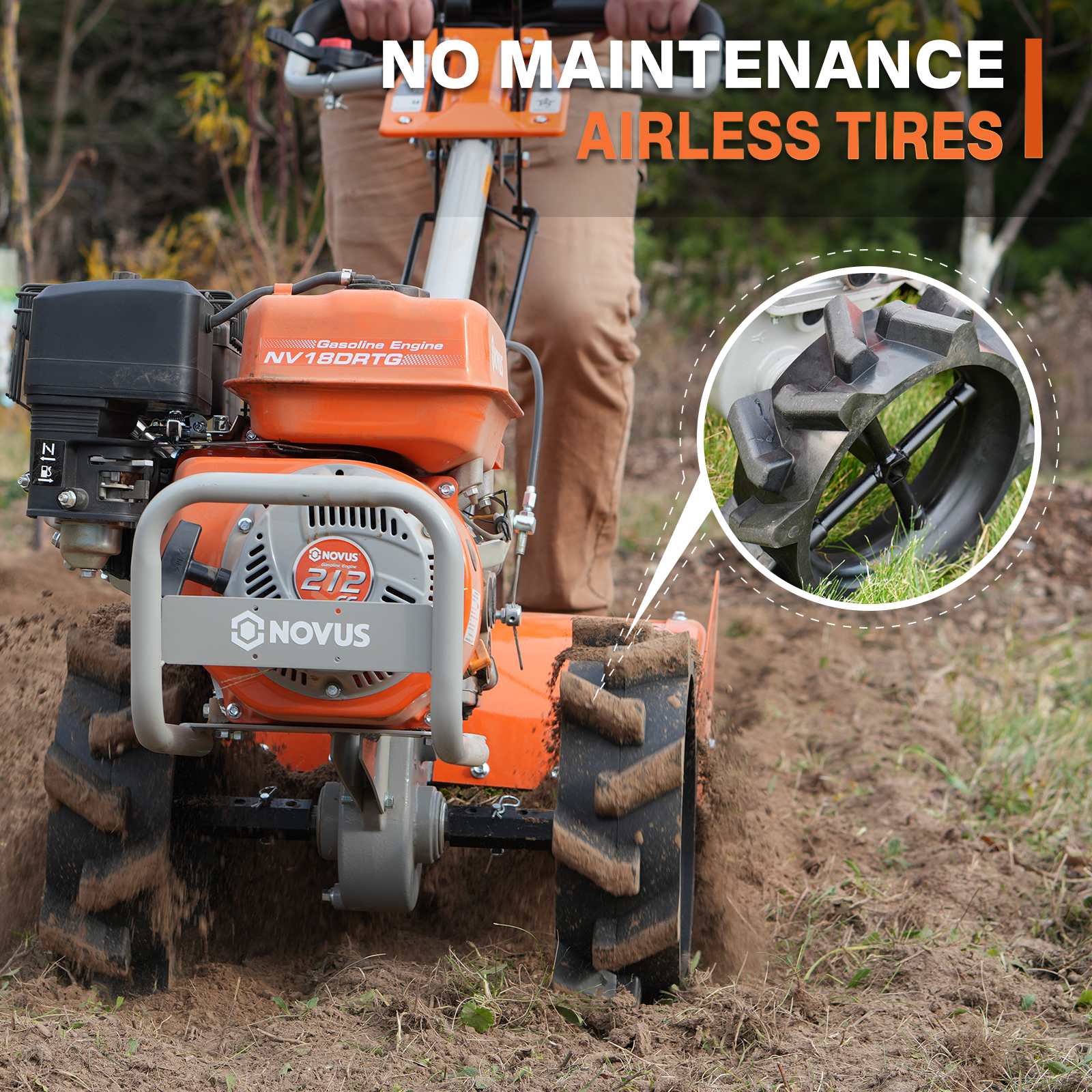Novus NV18DRTG tillers - View #7