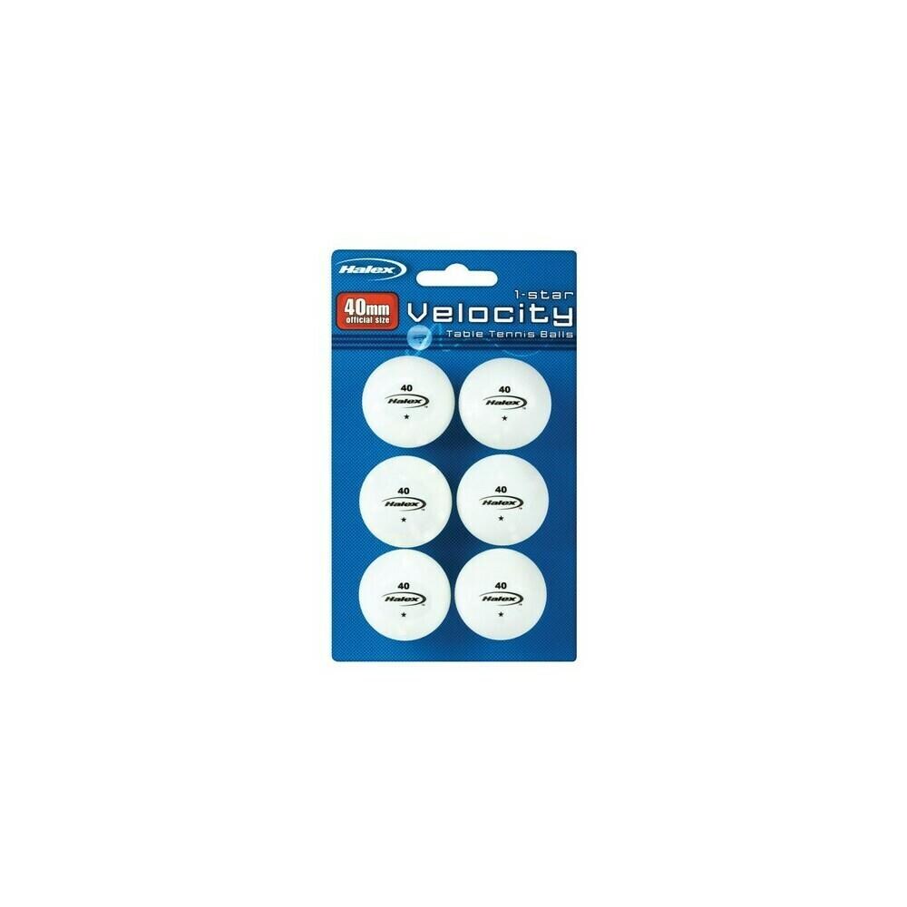 Halex White Table Tennis Balls, 40 mm - Shop Balls at H-E-B