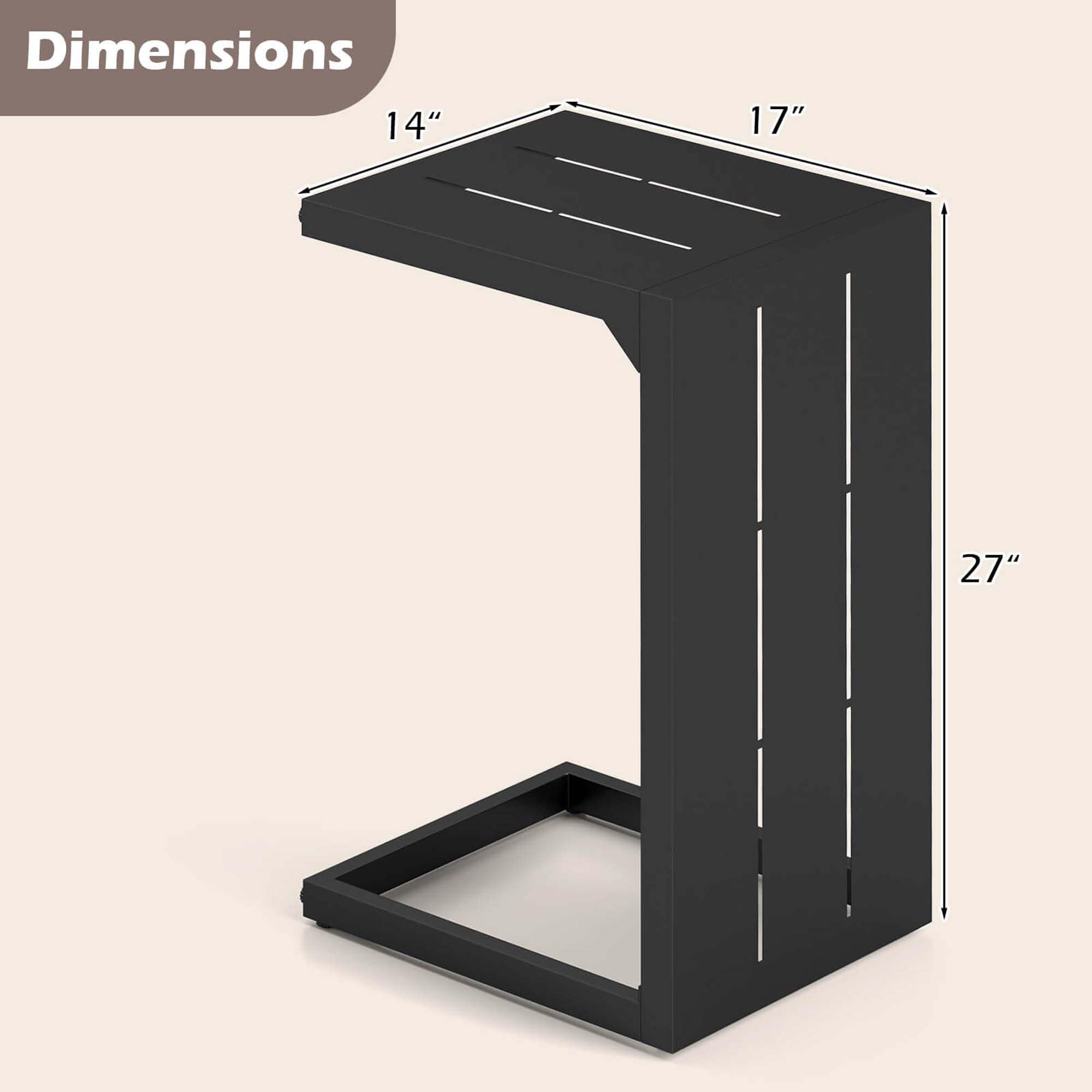 Costway HCST06589 End-Tables - View #2