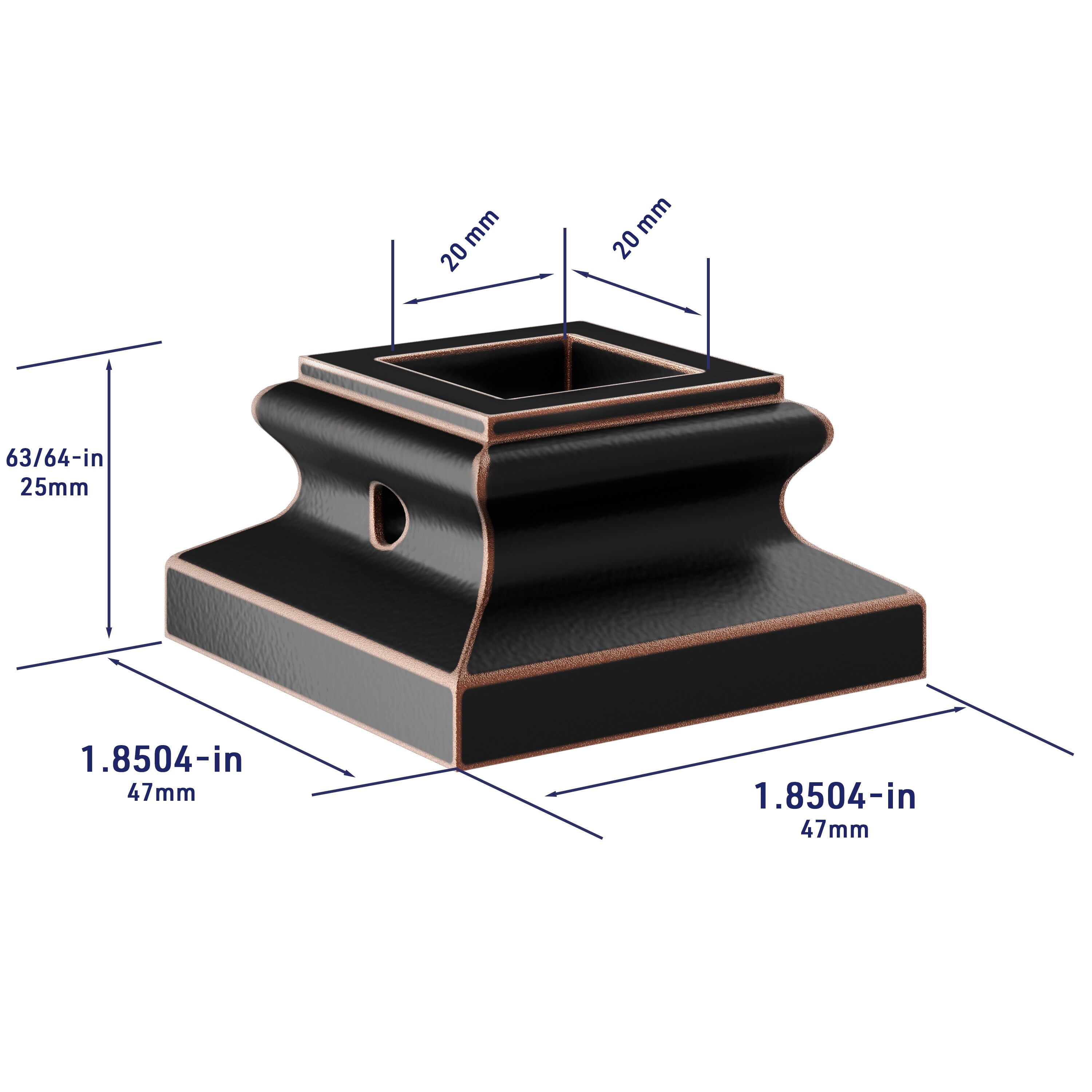 Crown Heritage 4982811RC Interior-Stairpart-Balusters - View #2