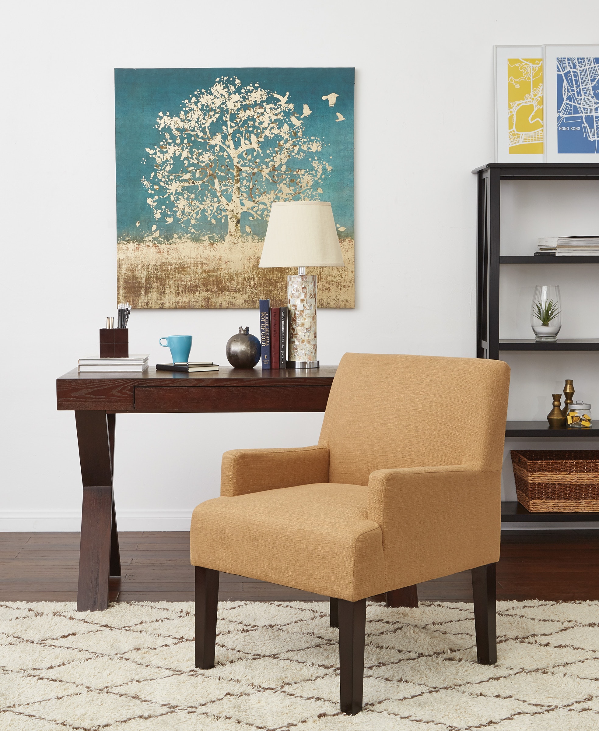 Office Star Products MST55-C28 Wheat Reception Chair