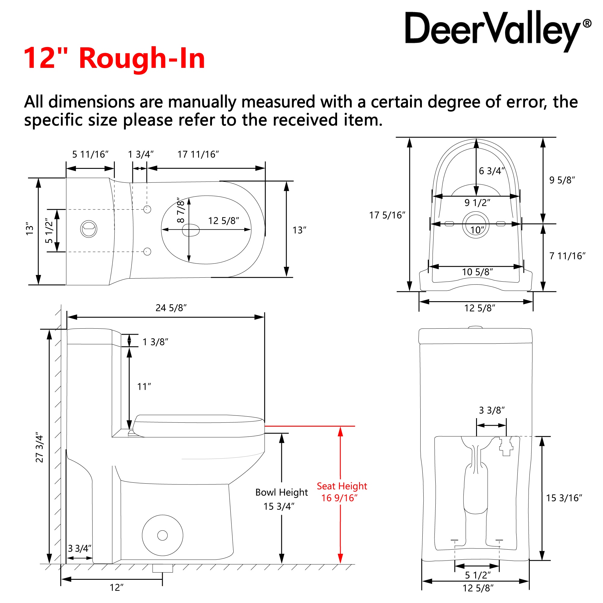 DeerValley DV-1F52813-B toilets - View #3