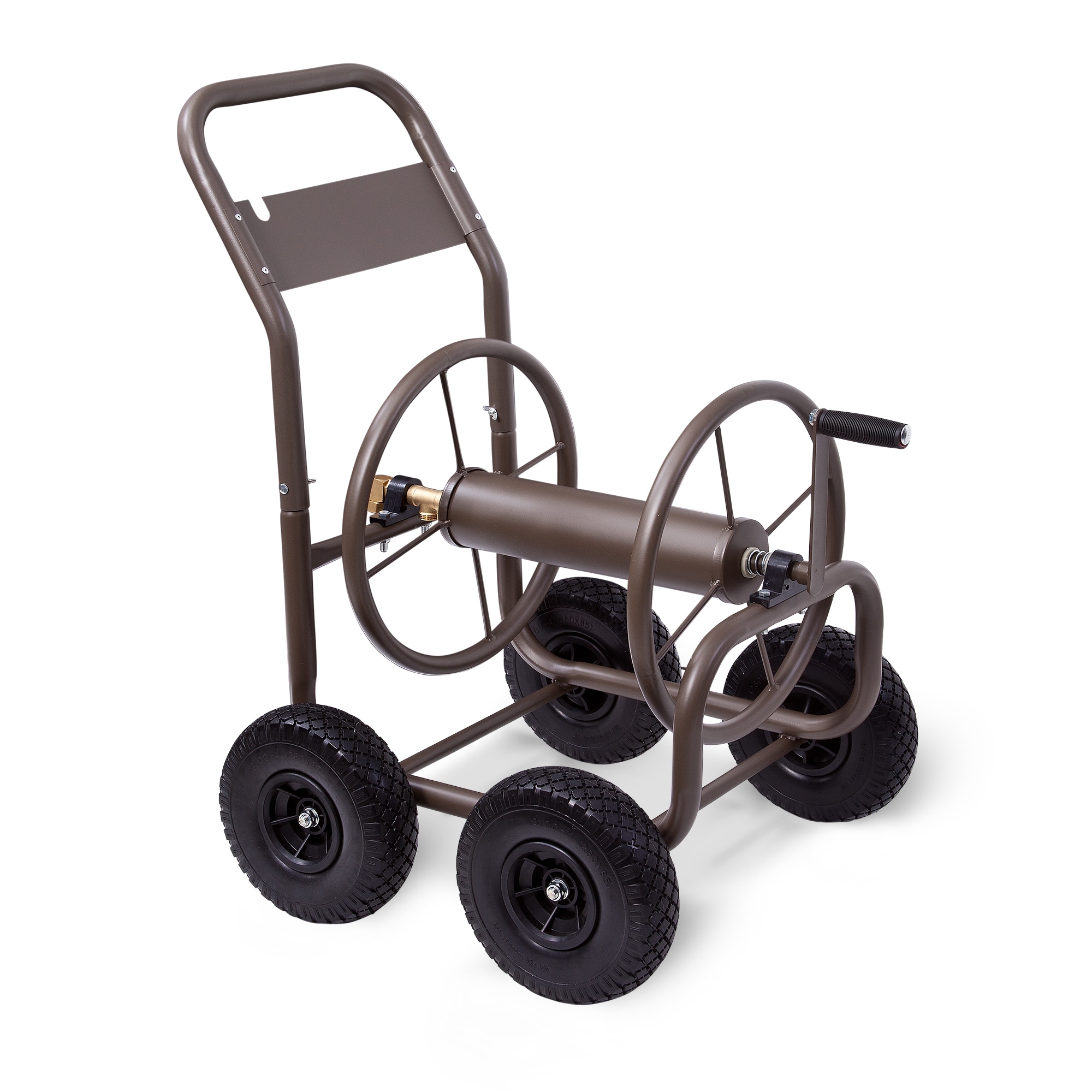 Hampton Bay 4-Wheel Hose Reel Cart