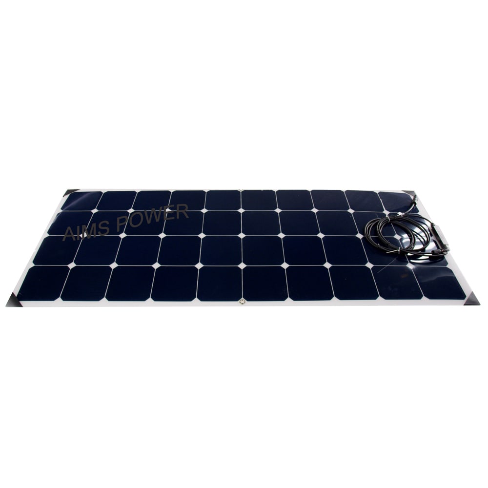AIMS Power PV130SLIMA 51.875-Inches x 21.375-Inches 130-Watts Solar Panel