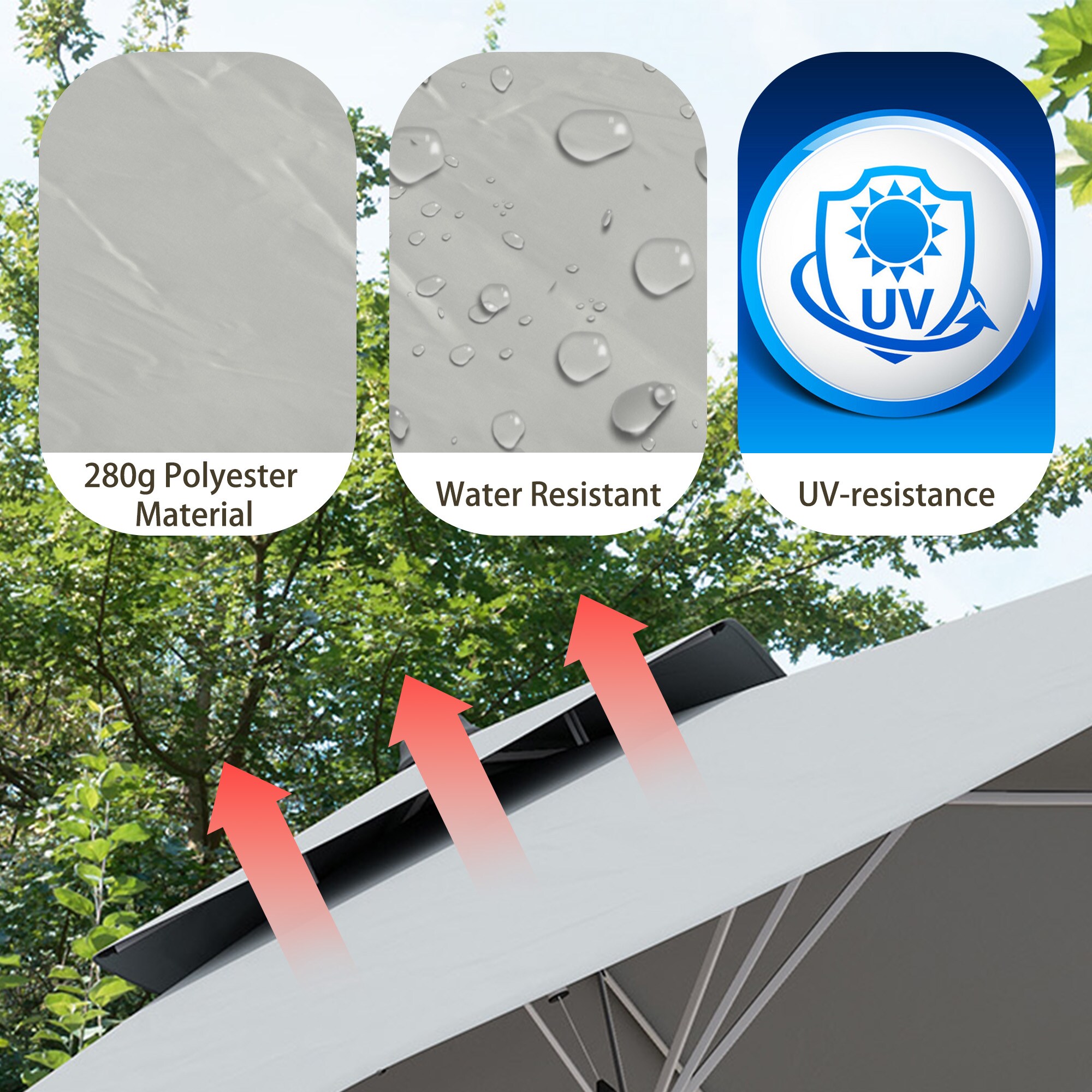 Clihome CL-BY180BU Umbrellas-2 - View #6