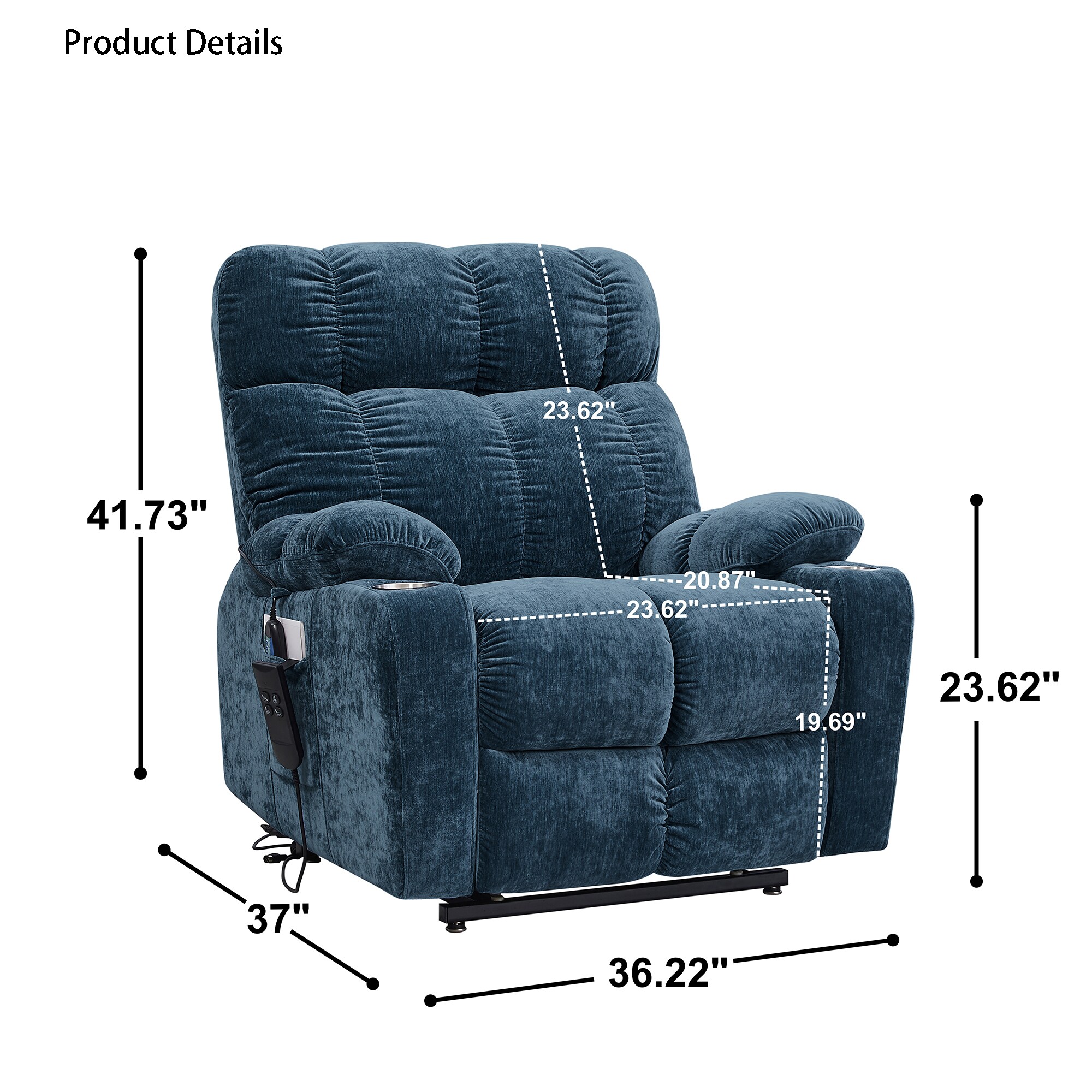 Clihome FLFCH-32940-722 recliners - View #5